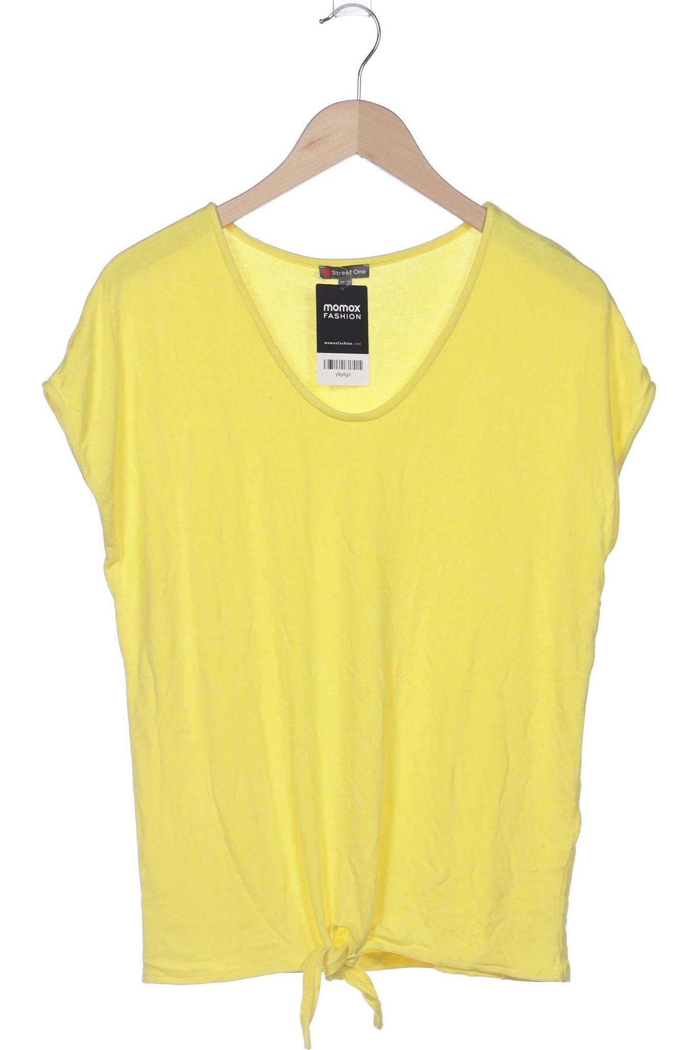 

Street One Damen T-Shirt, gelb, Gr. 40