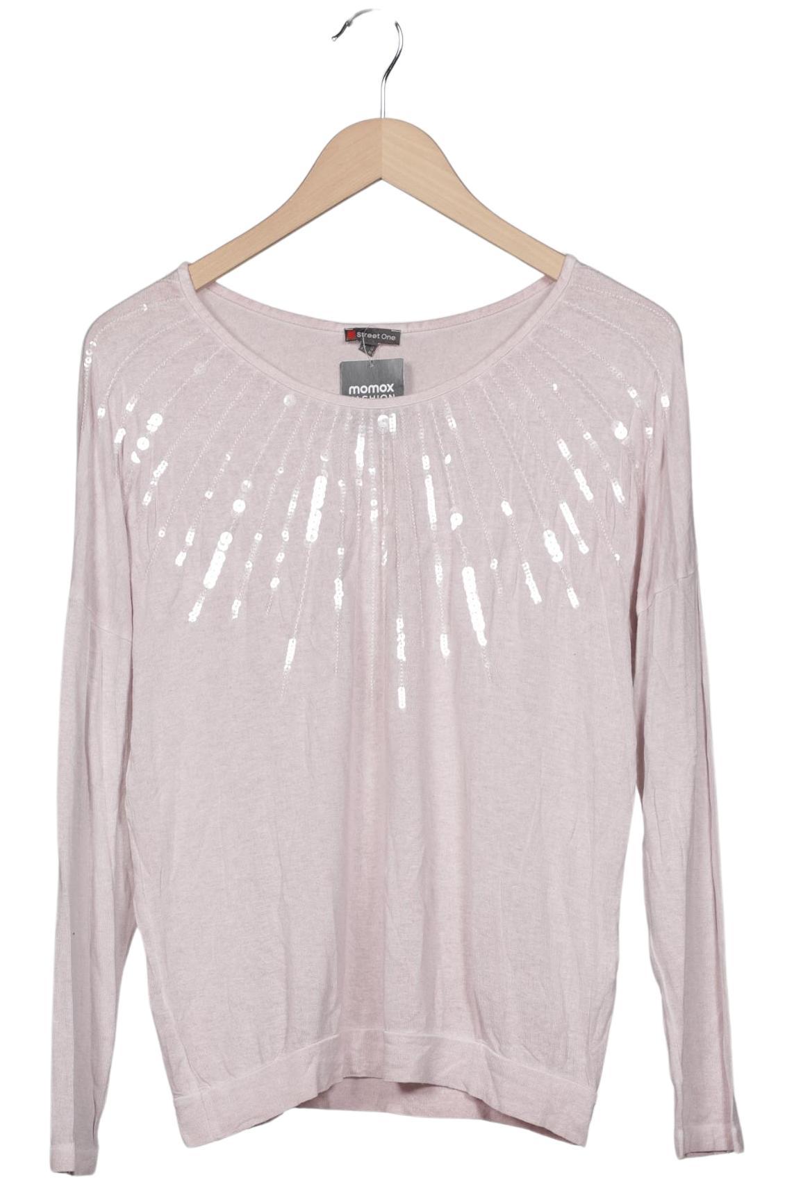 

Street One Damen Langarmshirt, pink, Gr. 38