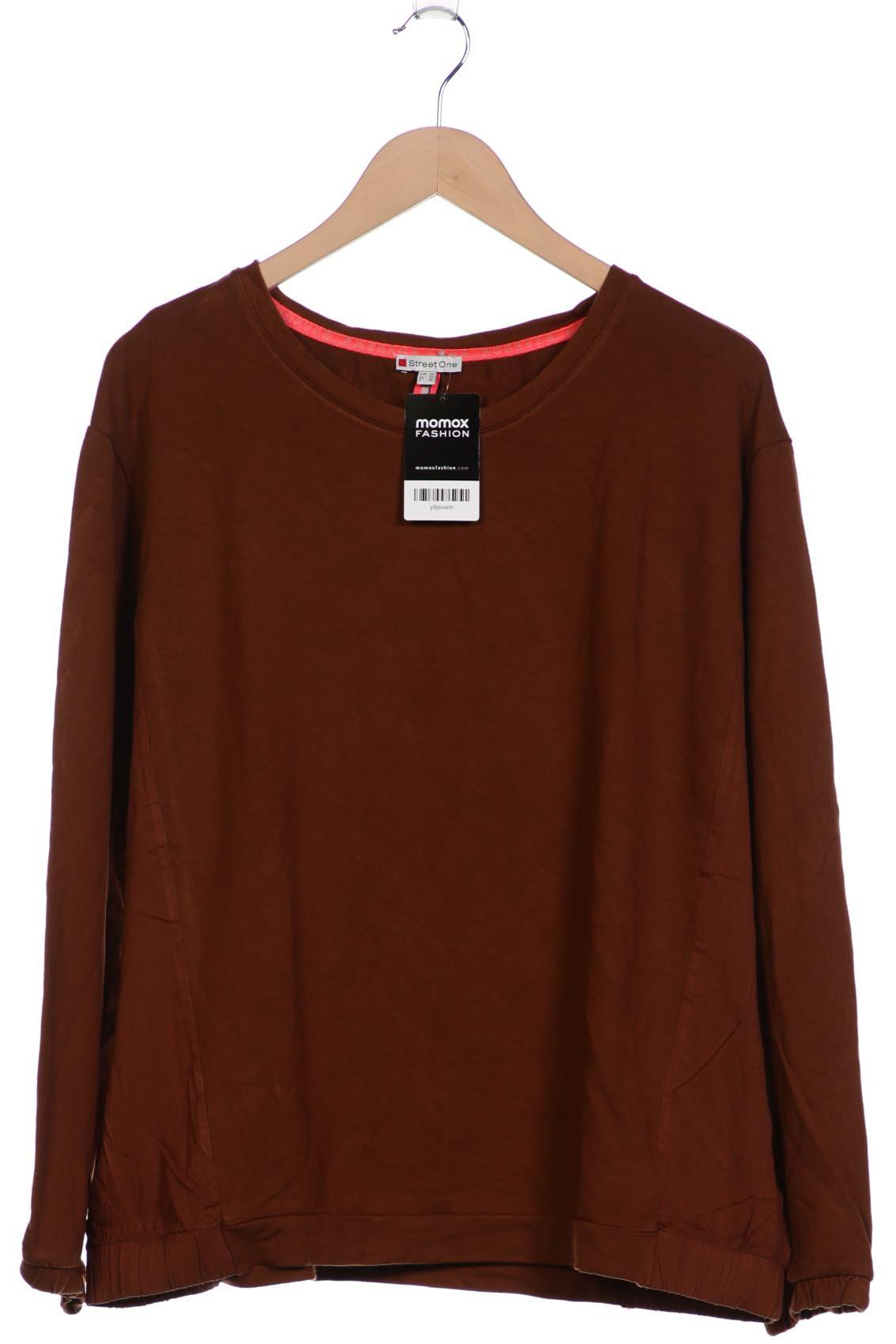 

Street One Damen Langarmshirt, braun, Gr. 46