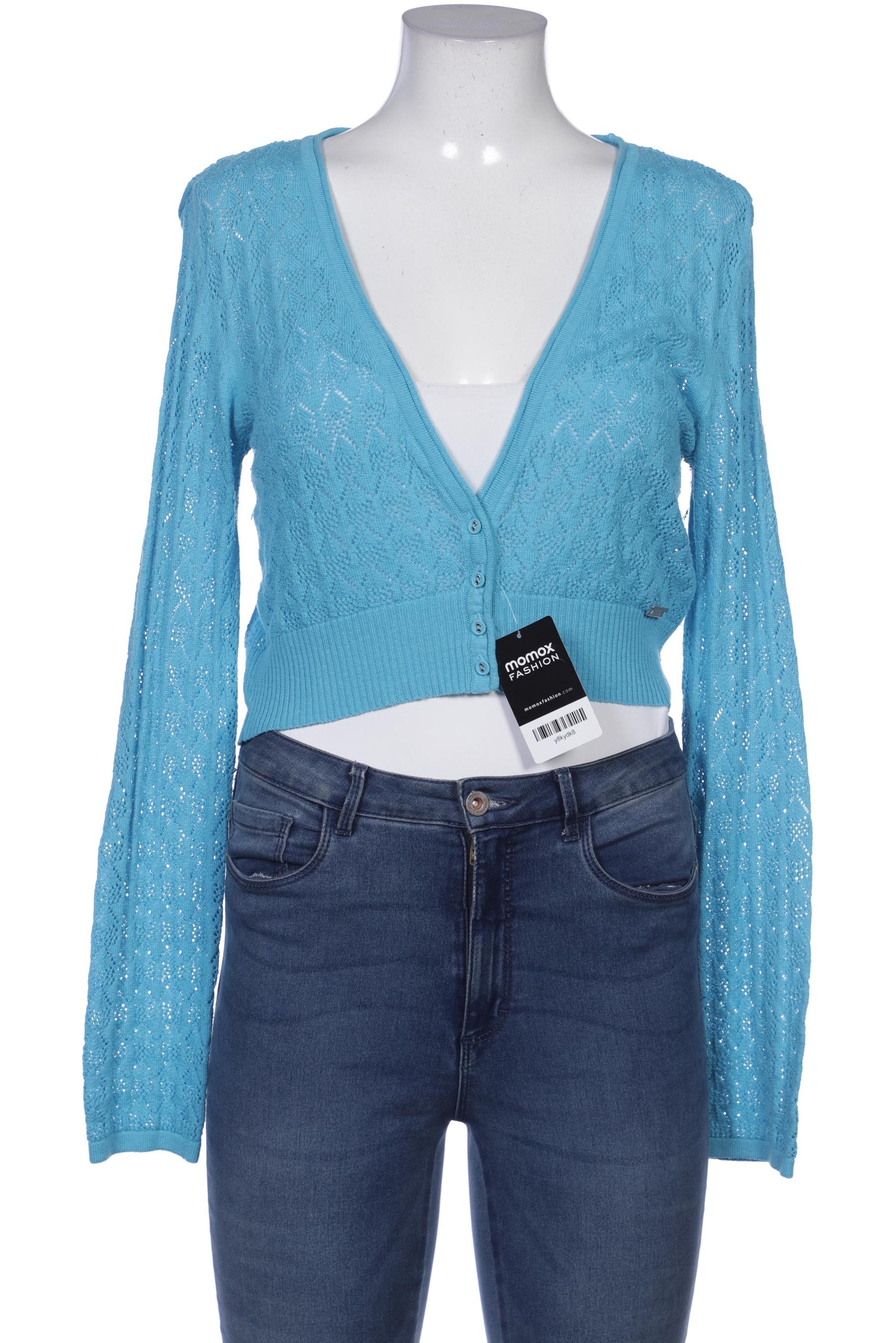 

Street One Damen Strickjacke, türkis, Gr. 38
