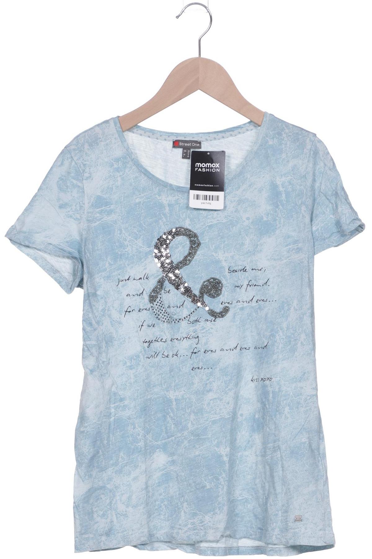 

Street One Damen T-Shirt, hellblau