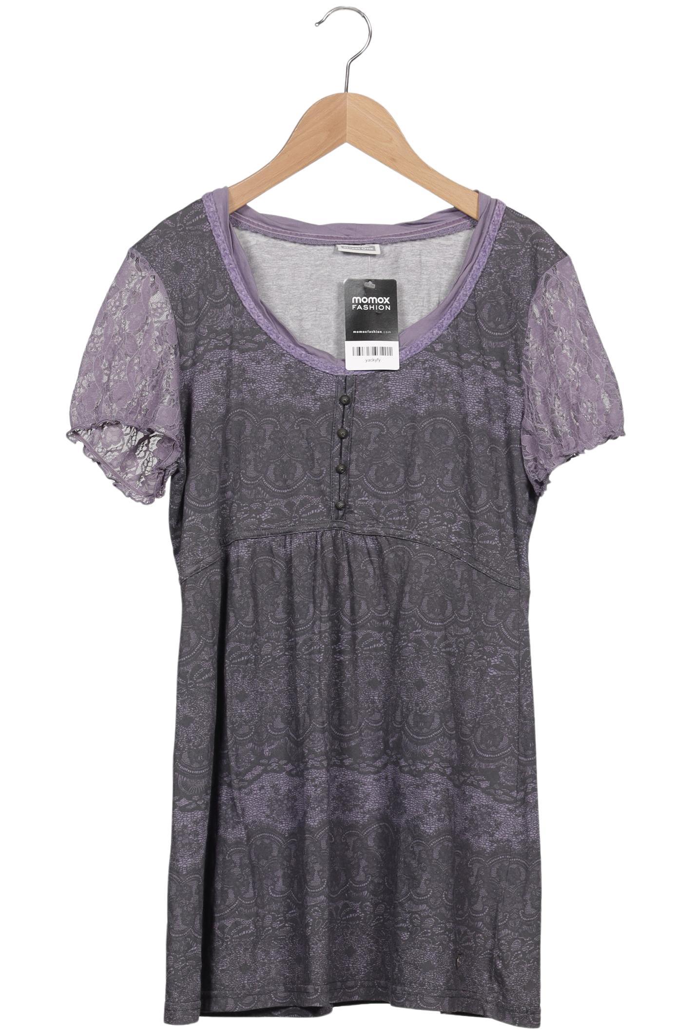 

Street One Damen T-Shirt, flieder, Gr. 42