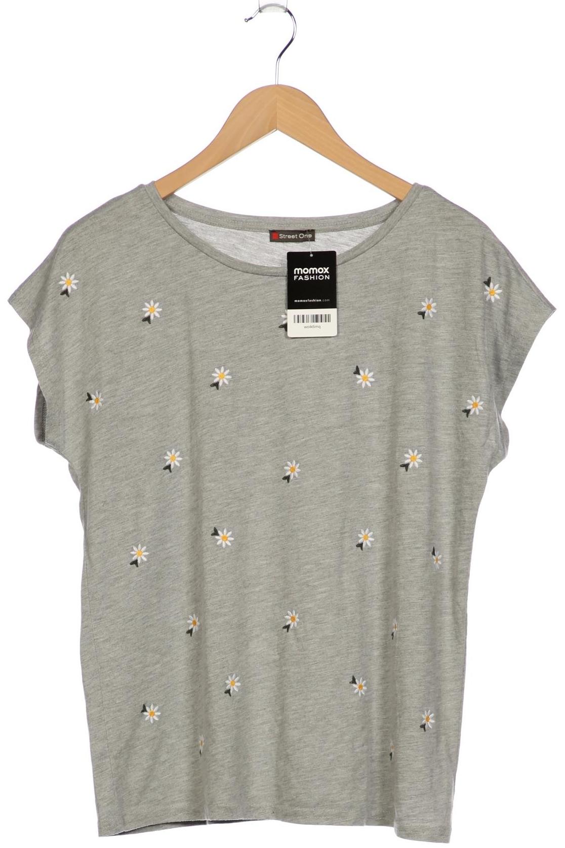 

Street One Damen T-Shirt, grau, Gr. 38