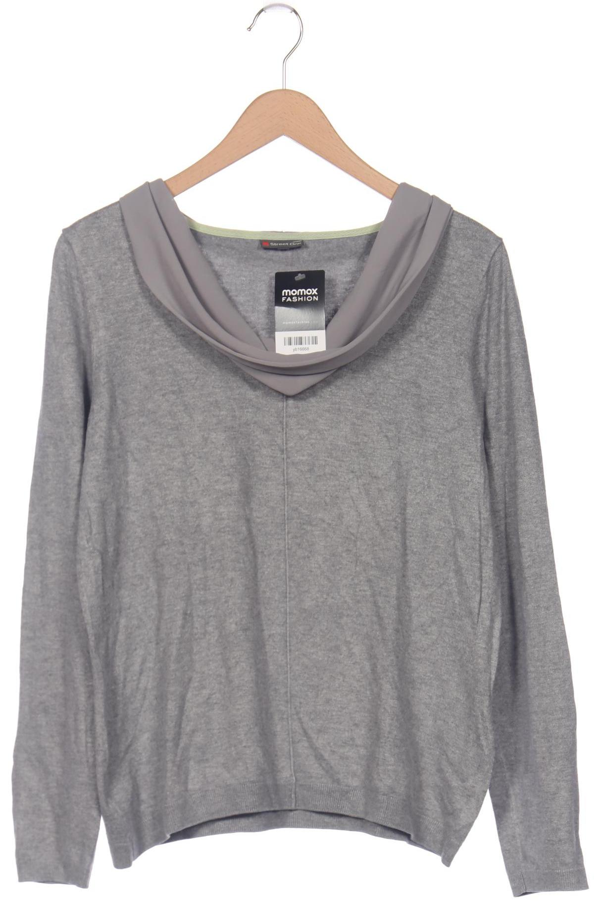 

Street One Damen Pullover, grau, Gr. 42