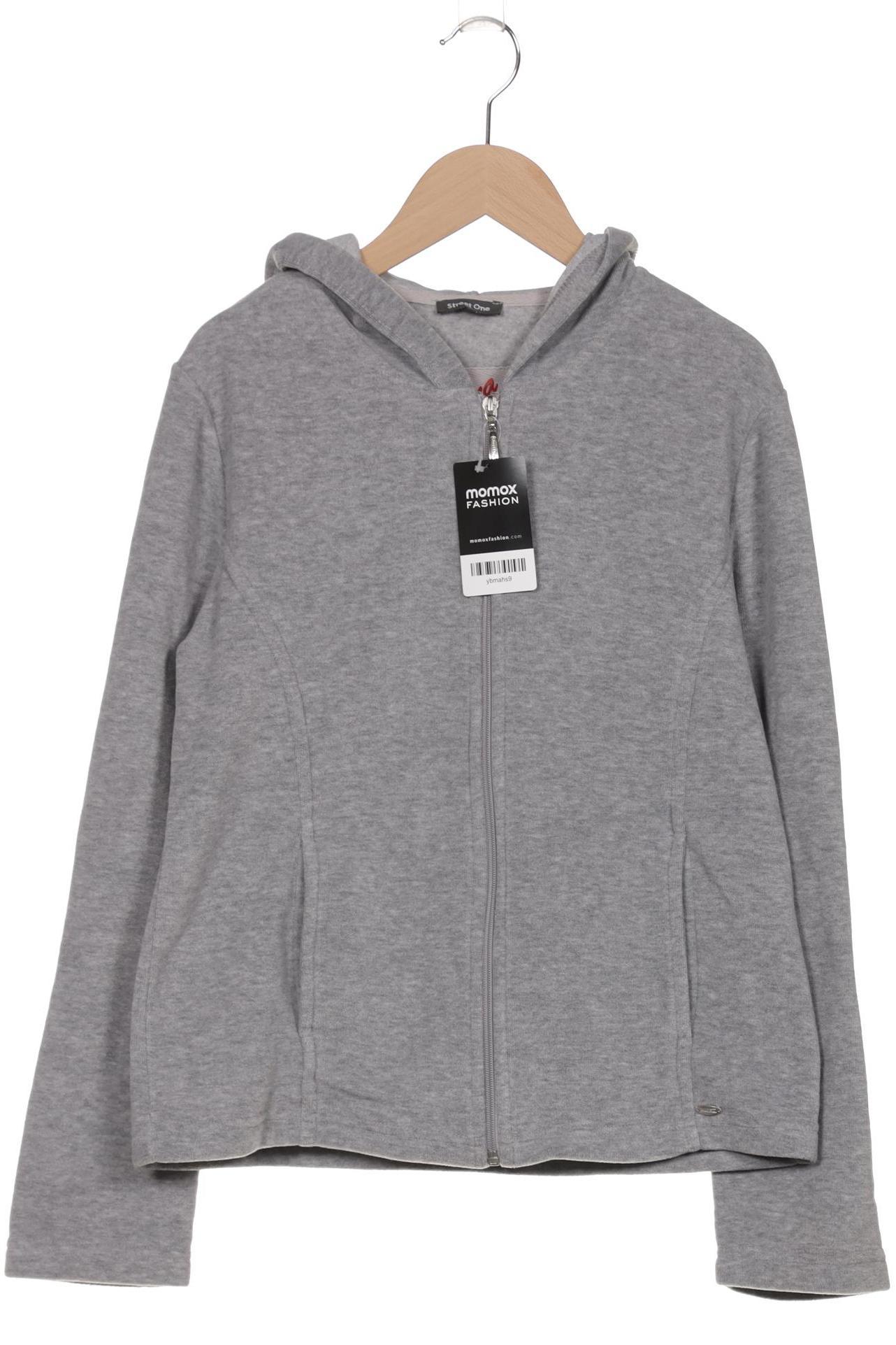 

Street One Damen Kapuzenpullover, grau, Gr. 40