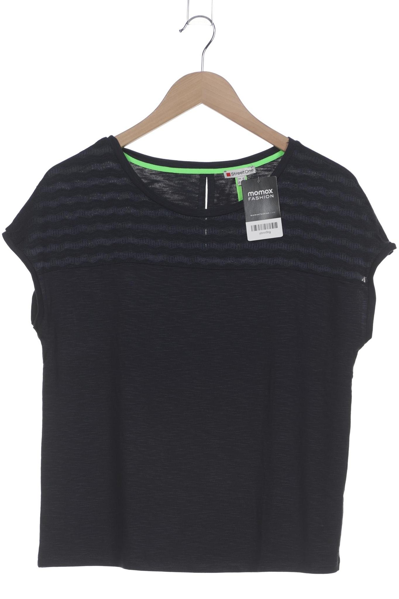 

Street One Damen T-Shirt, marineblau, Gr. 38