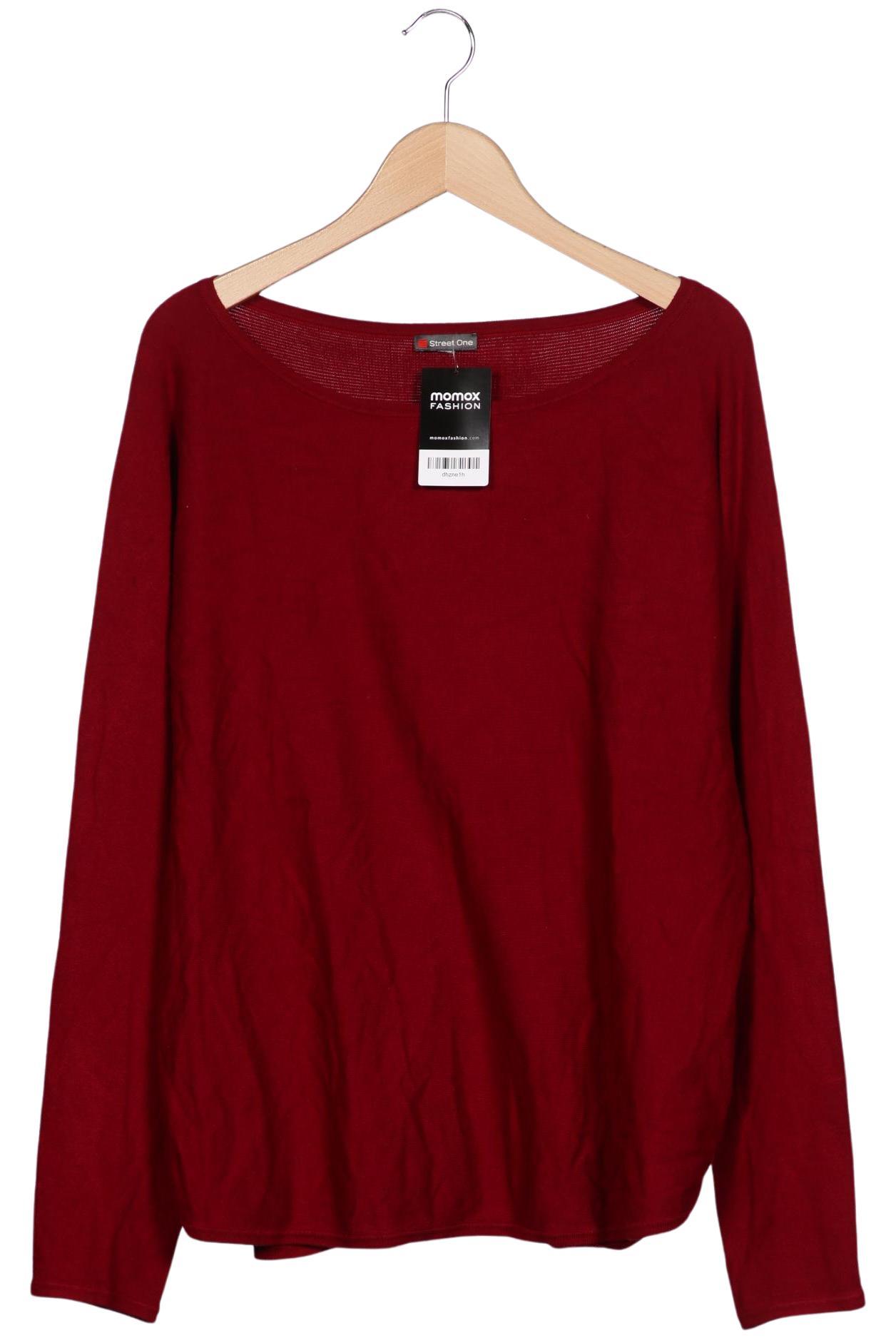 

Street One Damen Pullover, rot, Gr. 46