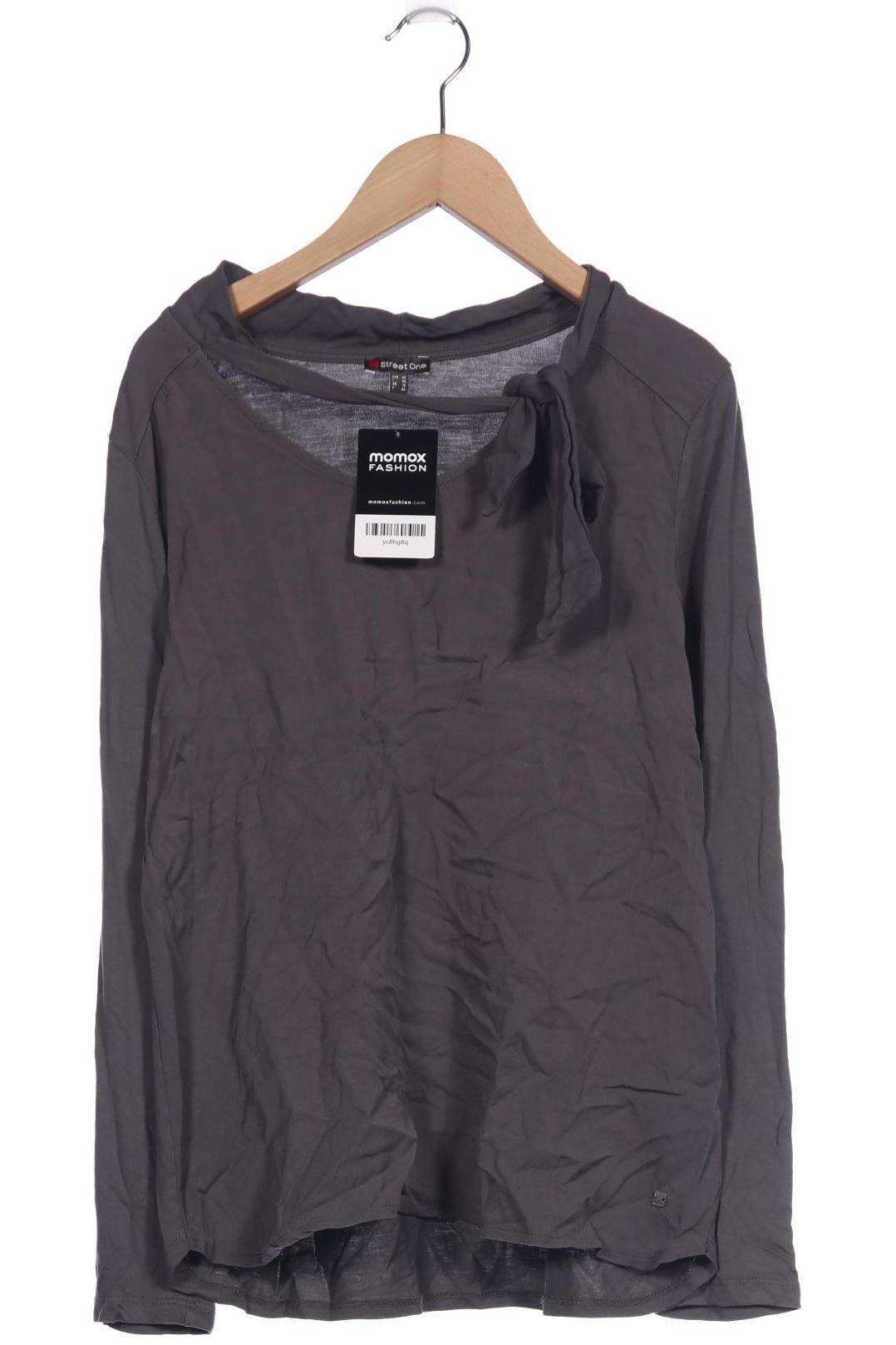 

Street One Damen Langarmshirt, grau, Gr. 42