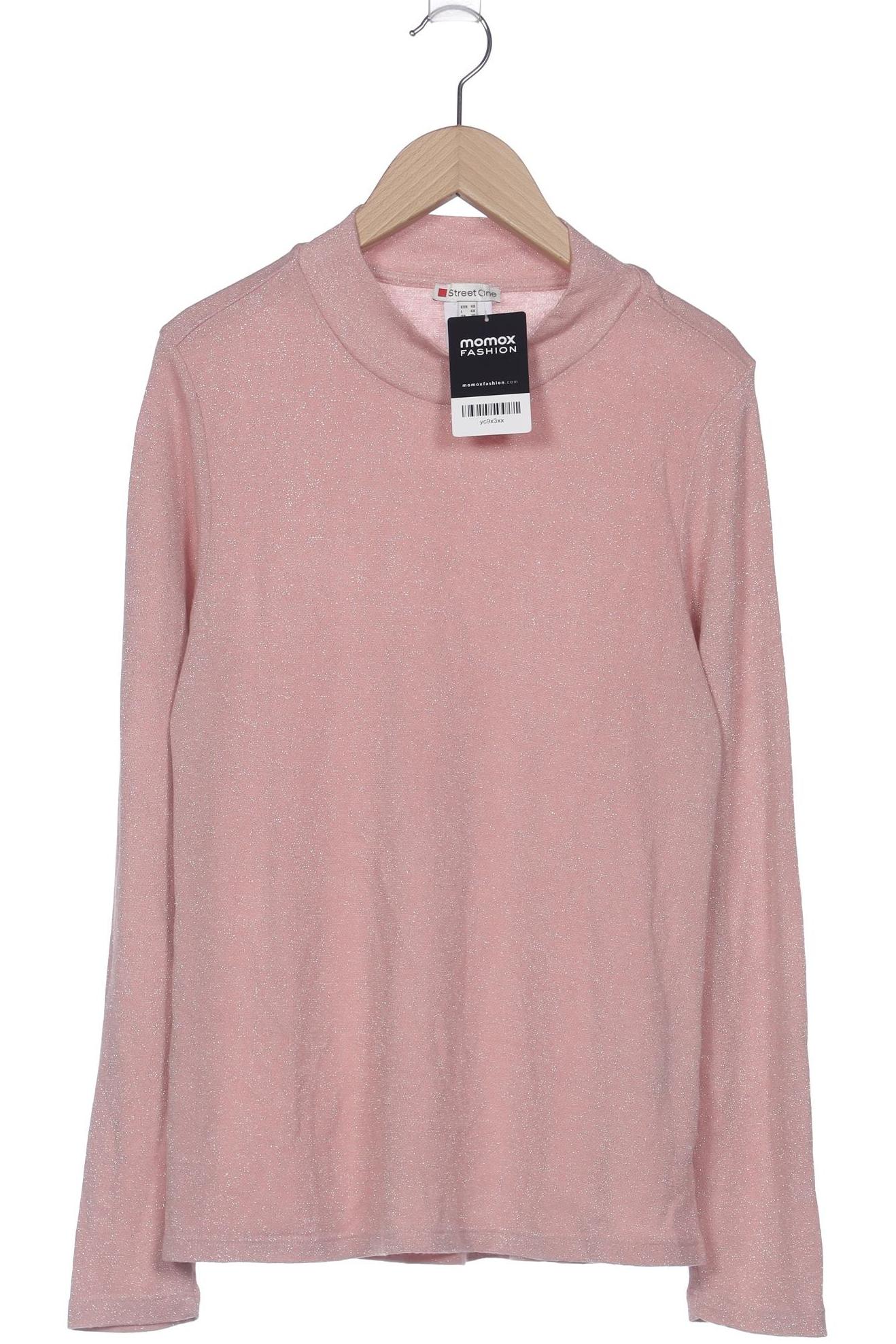 

Street One Damen Langarmshirt, pink, Gr. 40