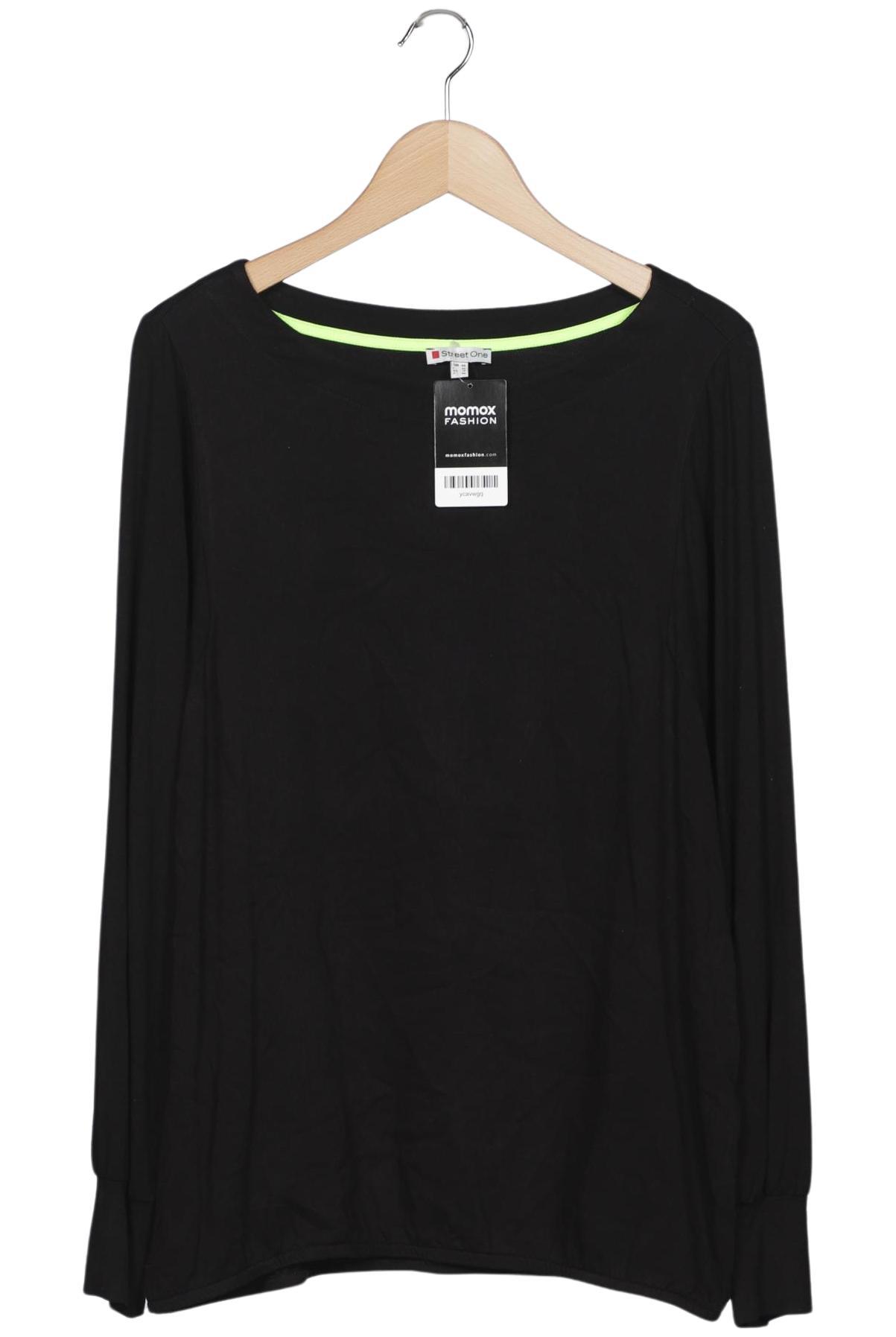 

Street One Damen Langarmshirt, schwarz, Gr. 44