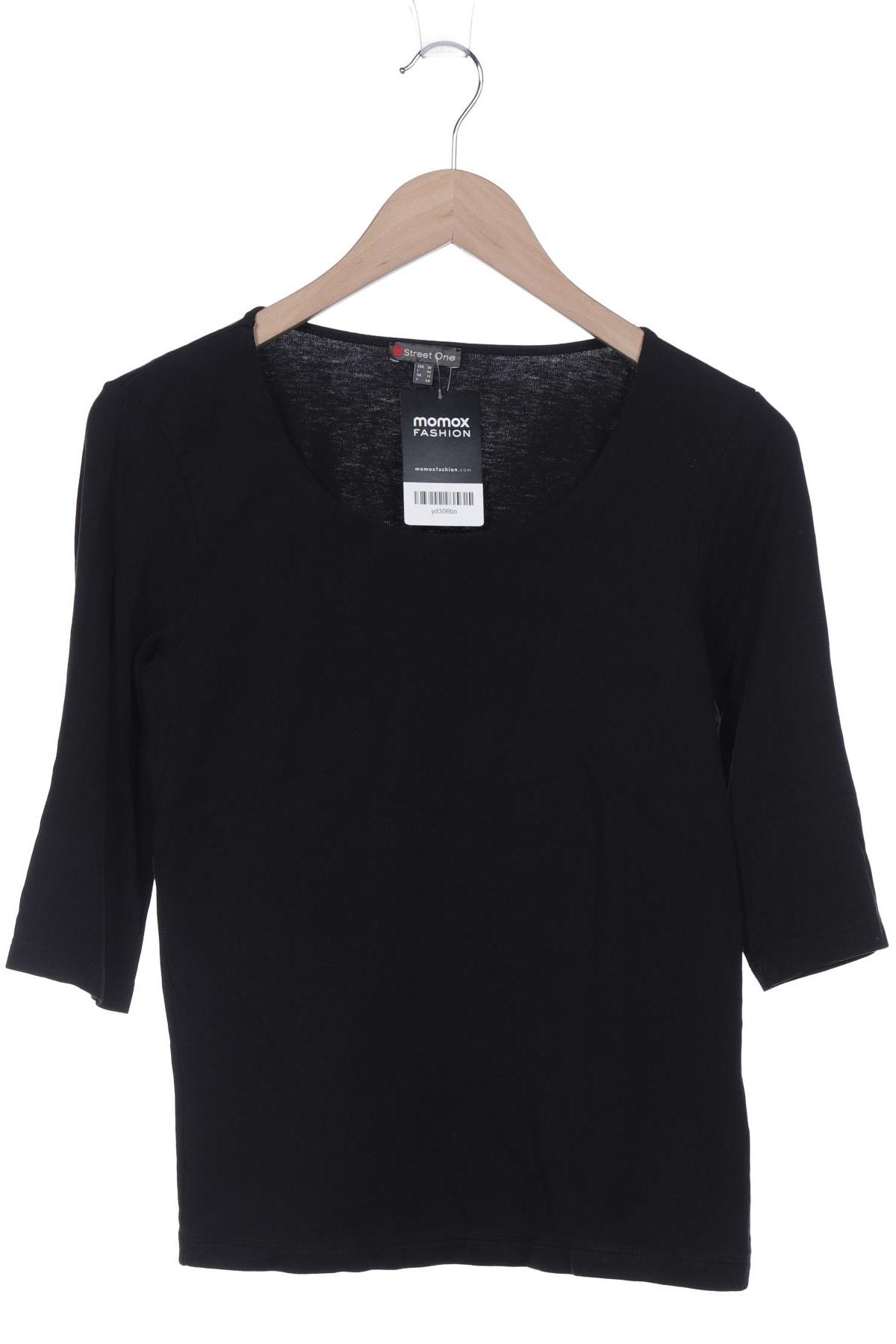 

Street One Damen T-Shirt, schwarz, Gr. 38