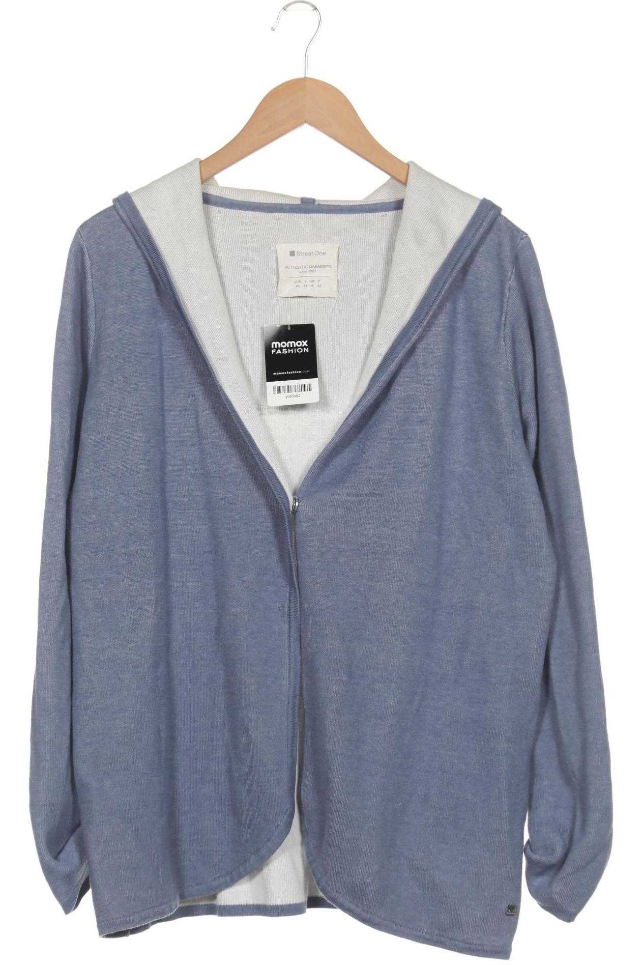 

Street One Damen Strickjacke, blau, Gr. 40