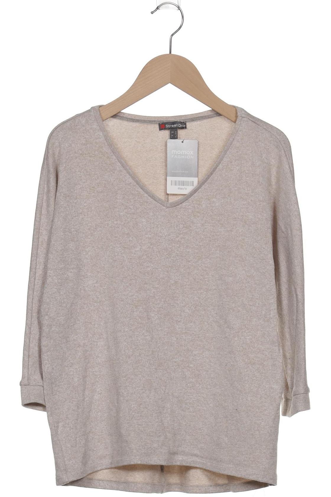

Street One Damen Pullover, beige, Gr. 34