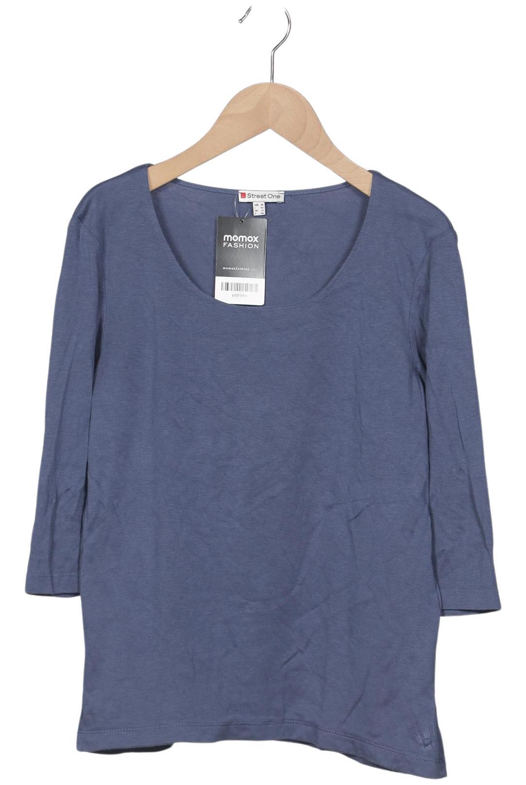 

Street One Damen Langarmshirt, blau, Gr. 38