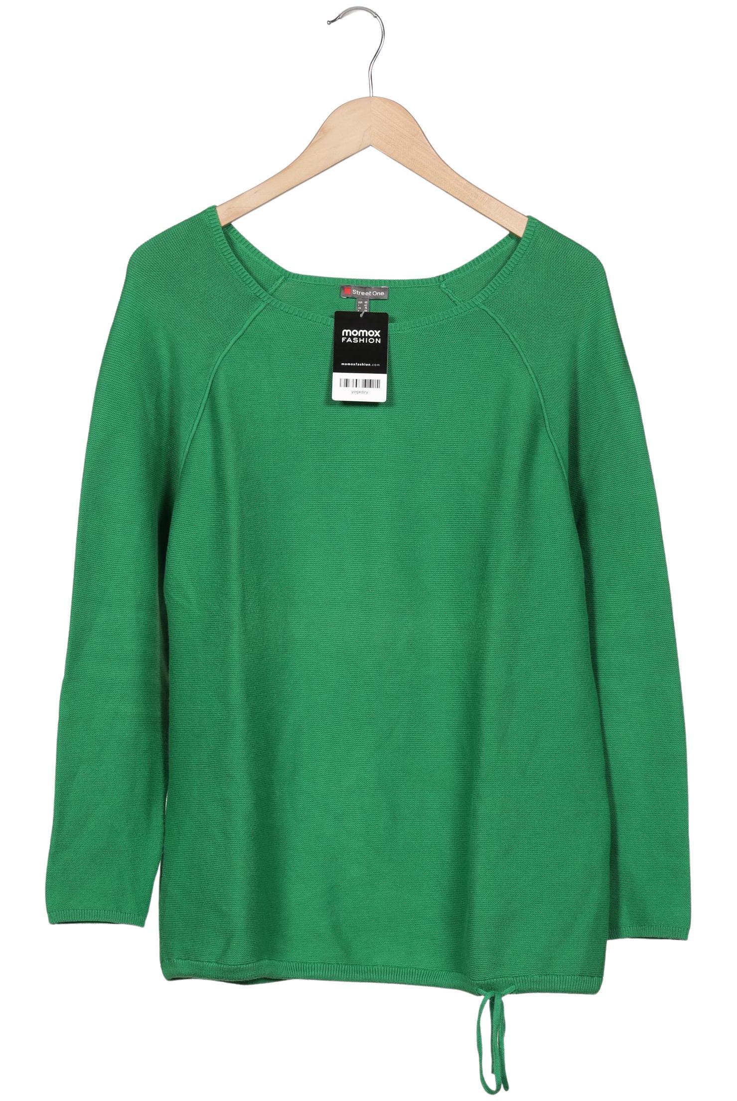 

Street One Damen Pullover, grün, Gr. 40
