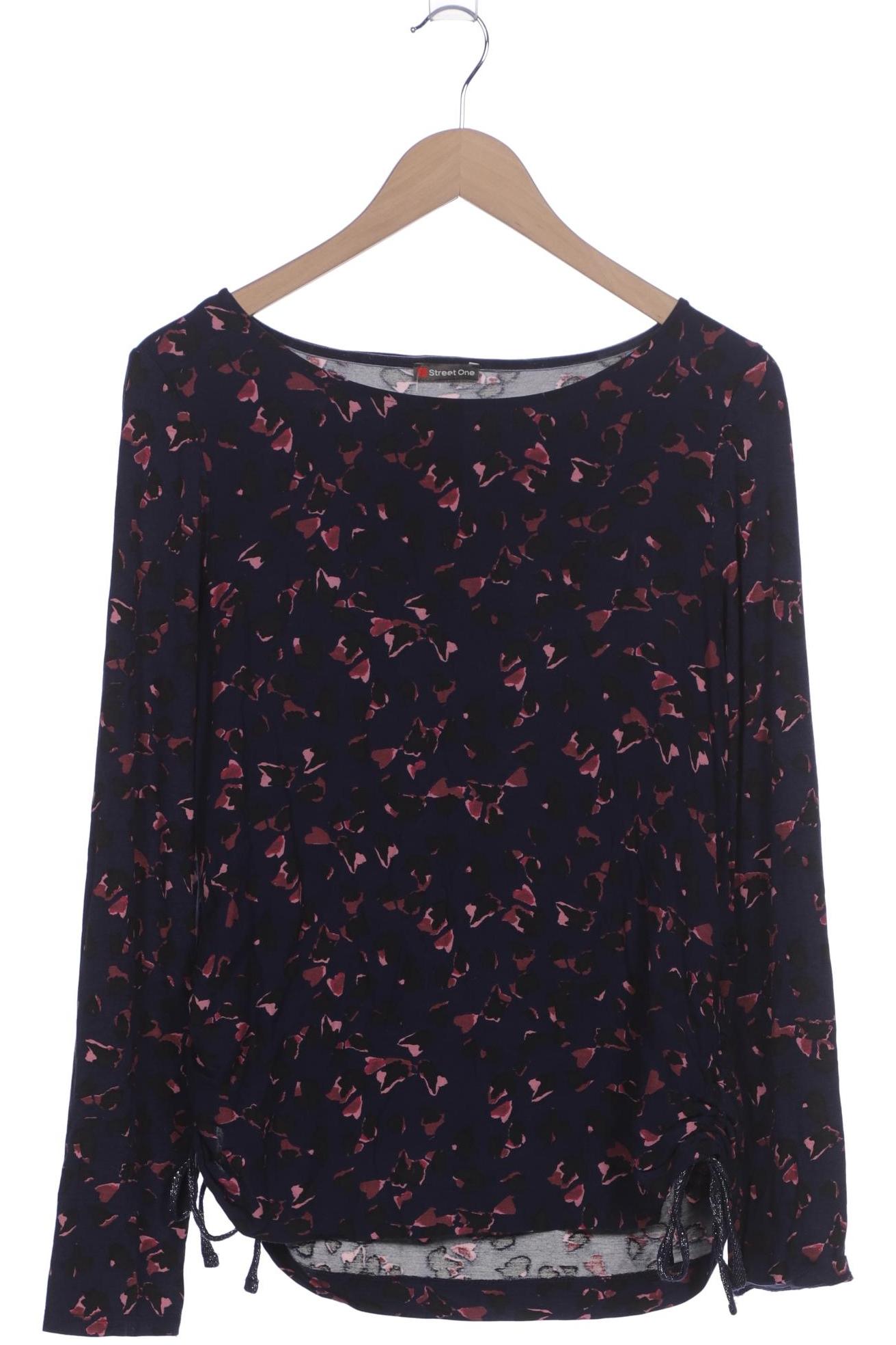 

Street One Damen Langarmshirt, marineblau, Gr. 38