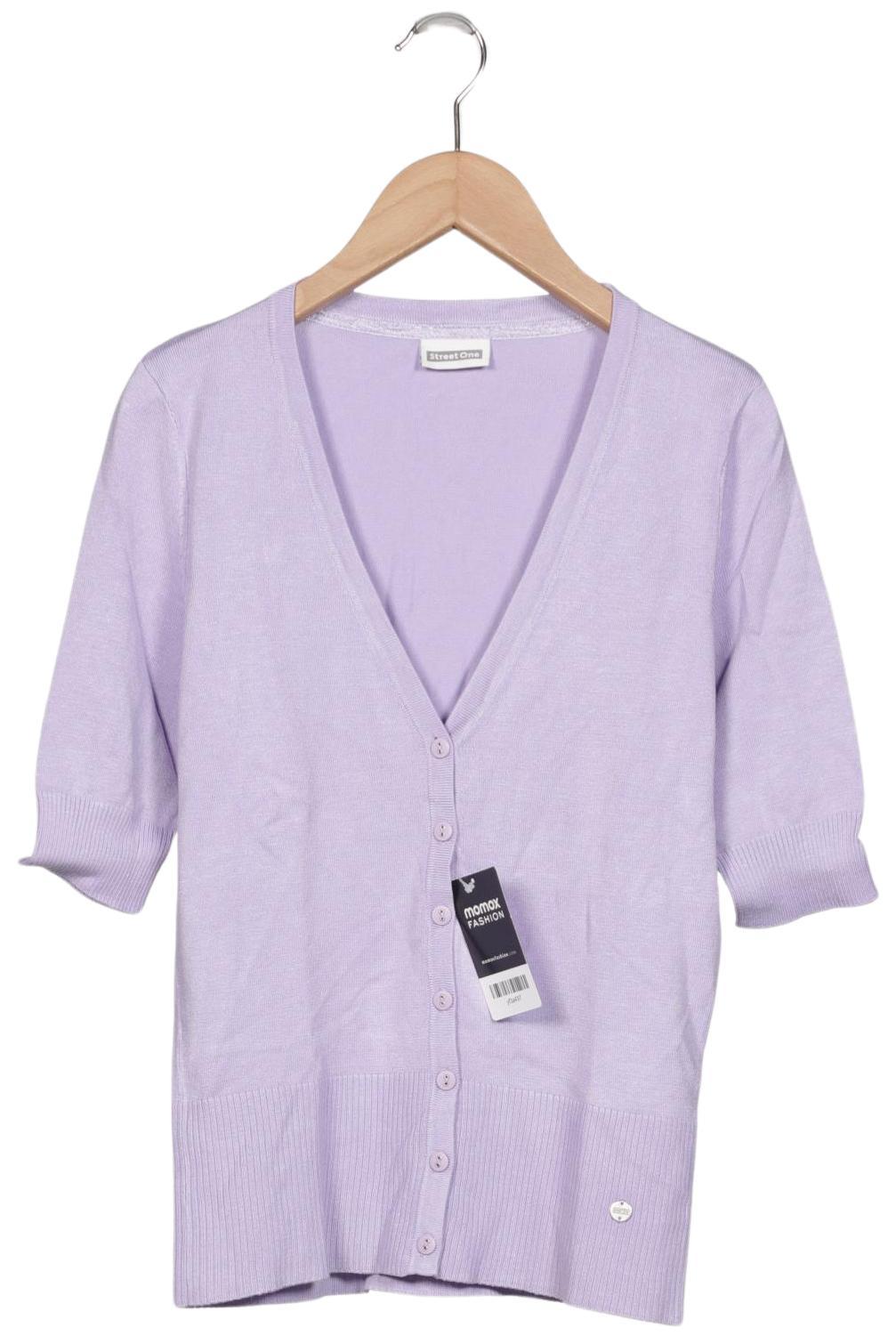 

Street One Damen Strickjacke, flieder, Gr. 36