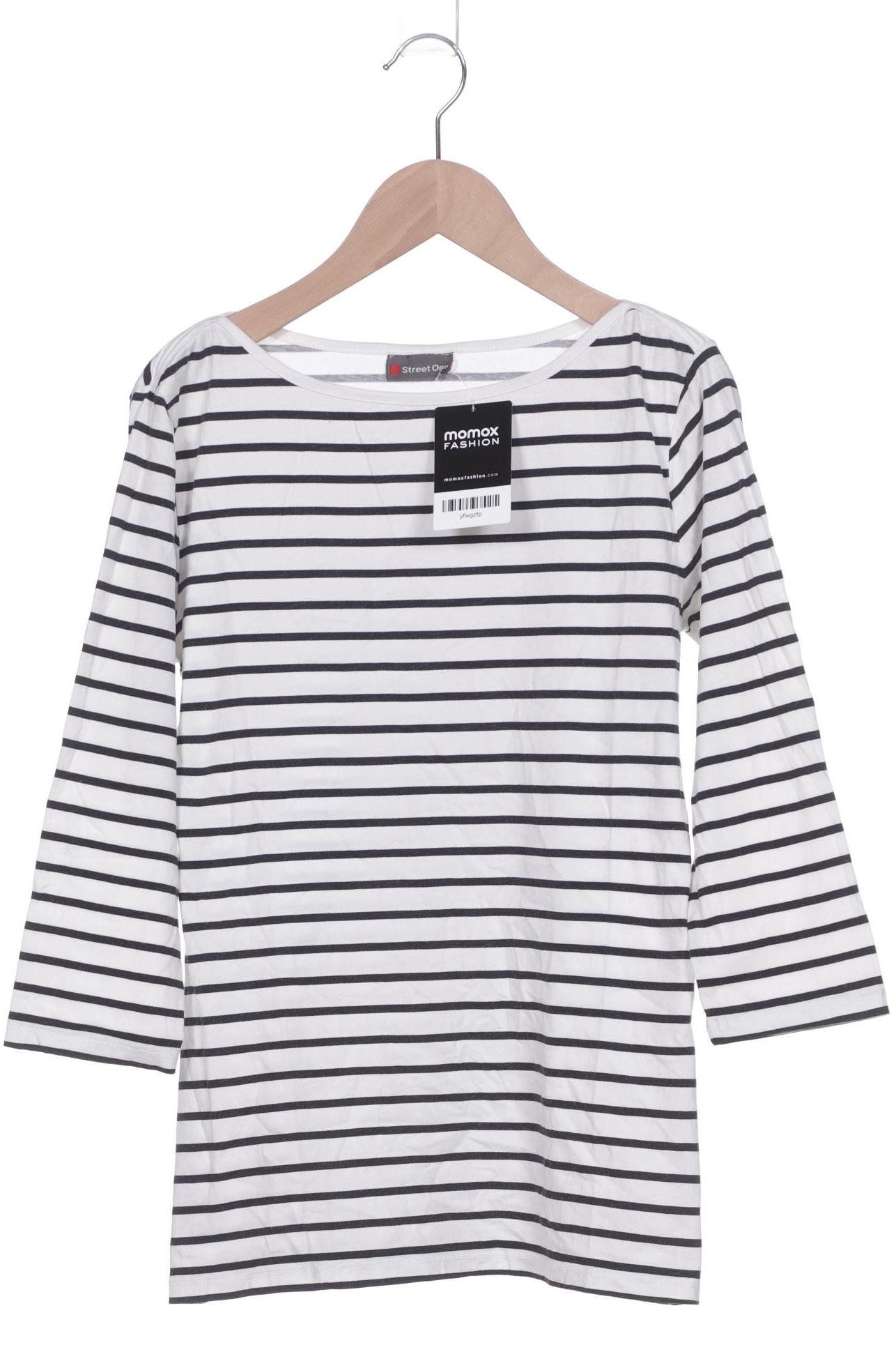

Street One Damen Langarmshirt, weiß, Gr. 36