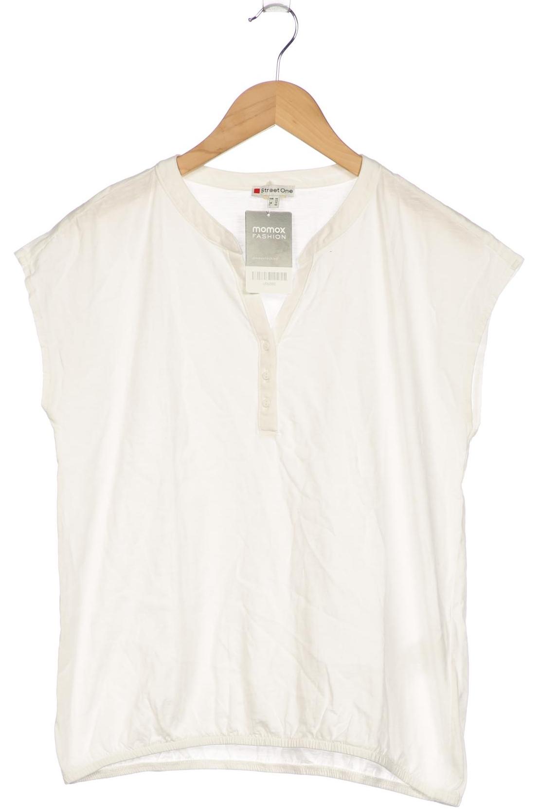 

Street One Damen T-Shirt, weiß, Gr. 40
