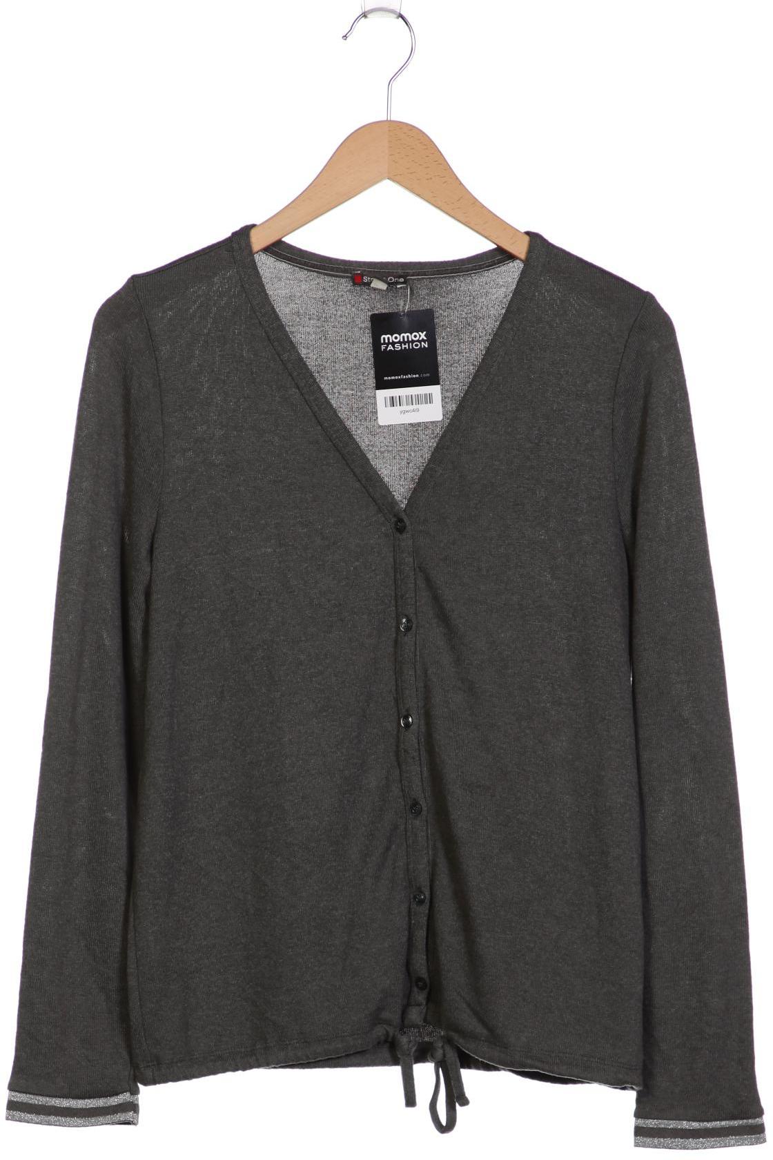 

Street One Damen Strickjacke, grün, Gr. 38