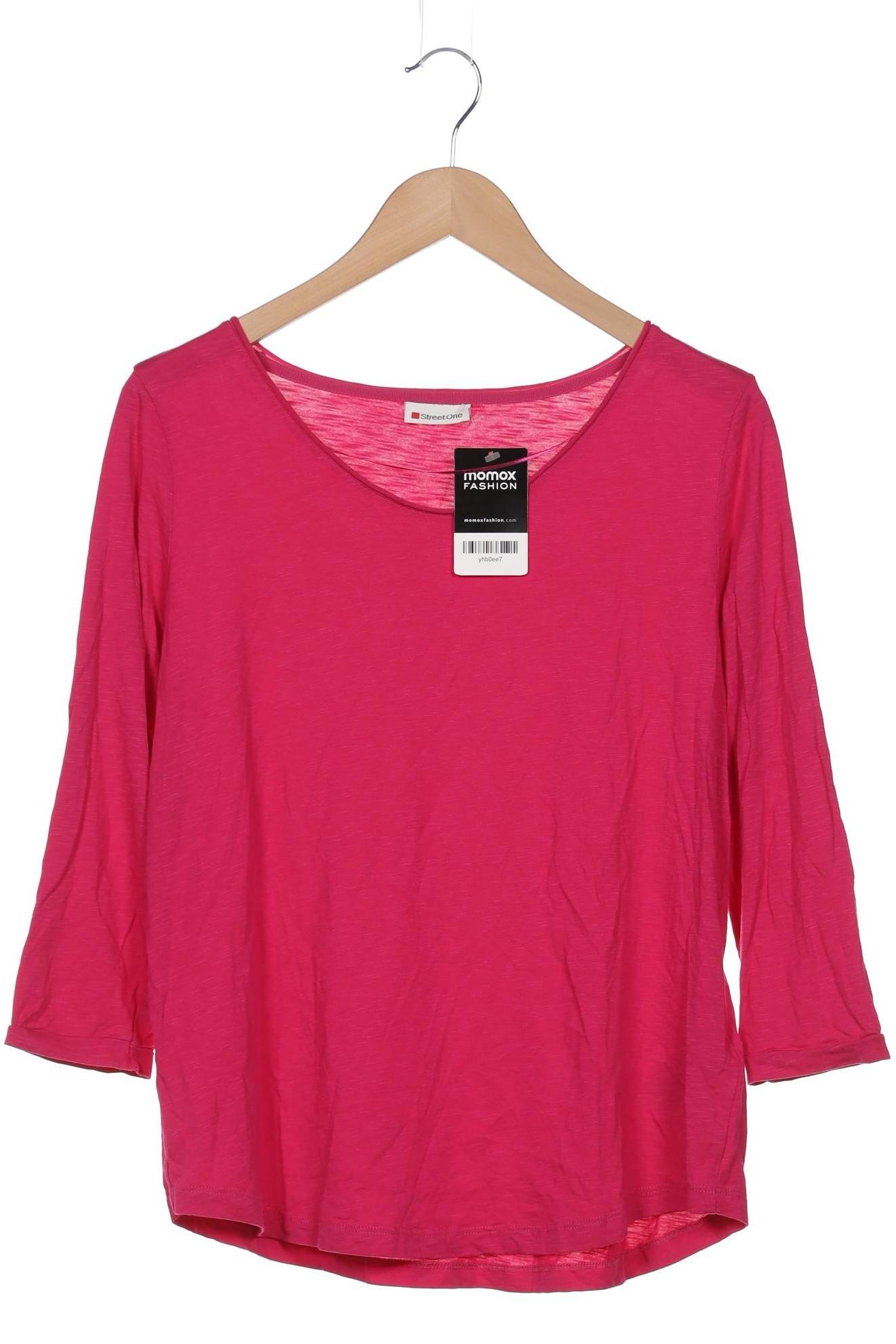 

Street One Damen Langarmshirt, pink, Gr. 42