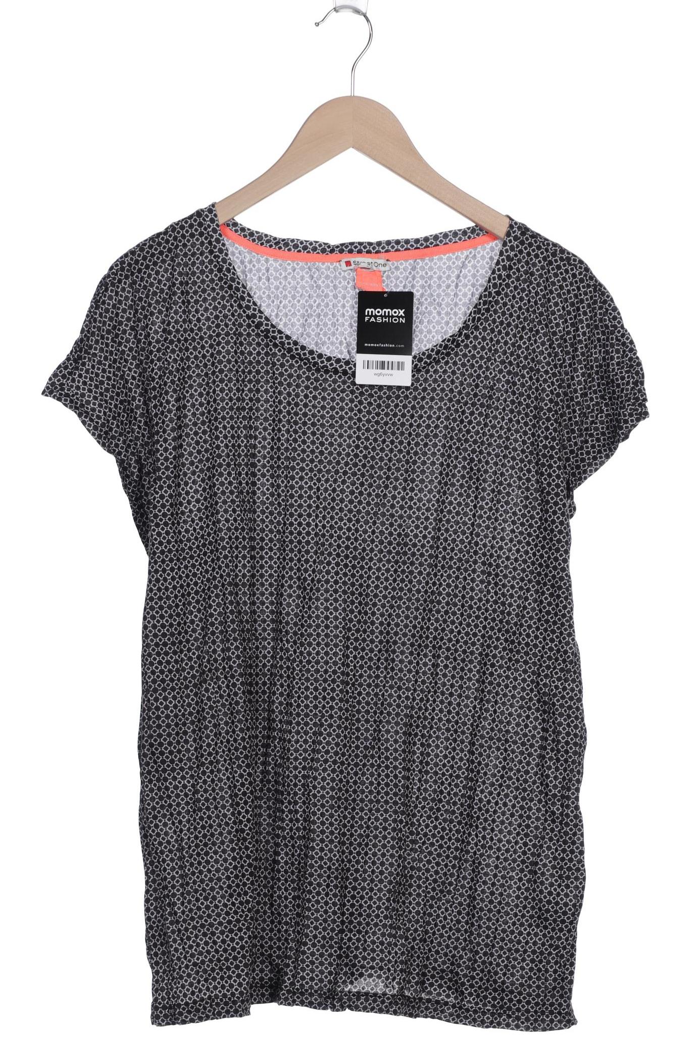 

Street One Damen T-Shirt, schwarz, Gr. 46