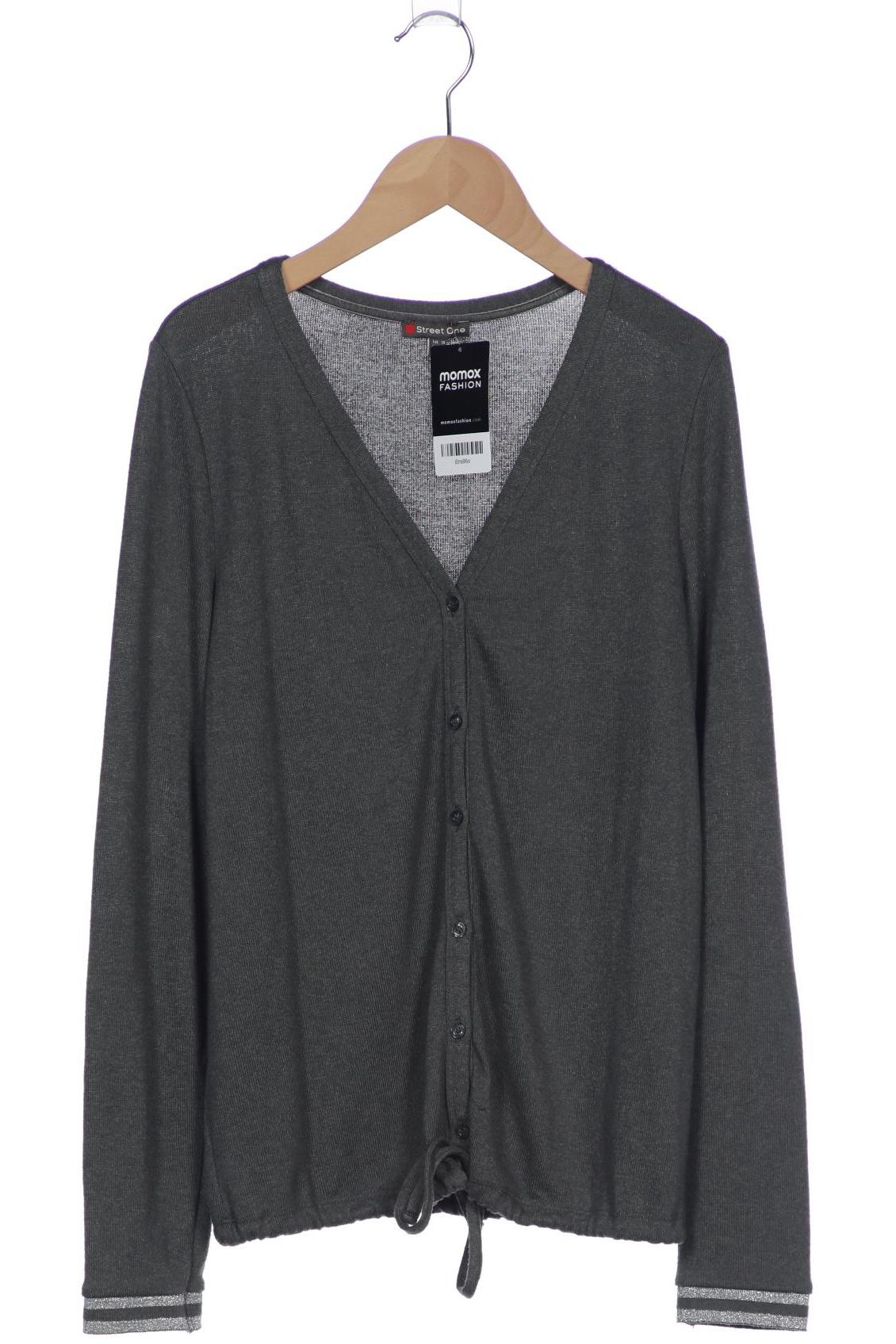 

Street One Damen Strickjacke, grau, Gr. 38