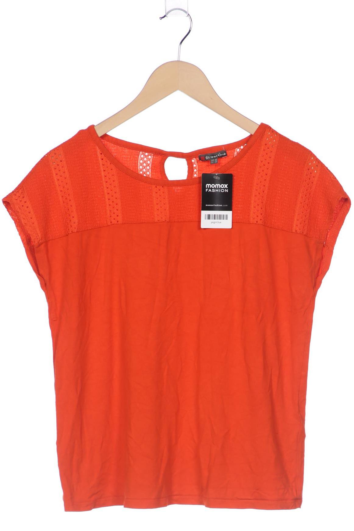 

Street One Damen T-Shirt, orange, Gr. 38
