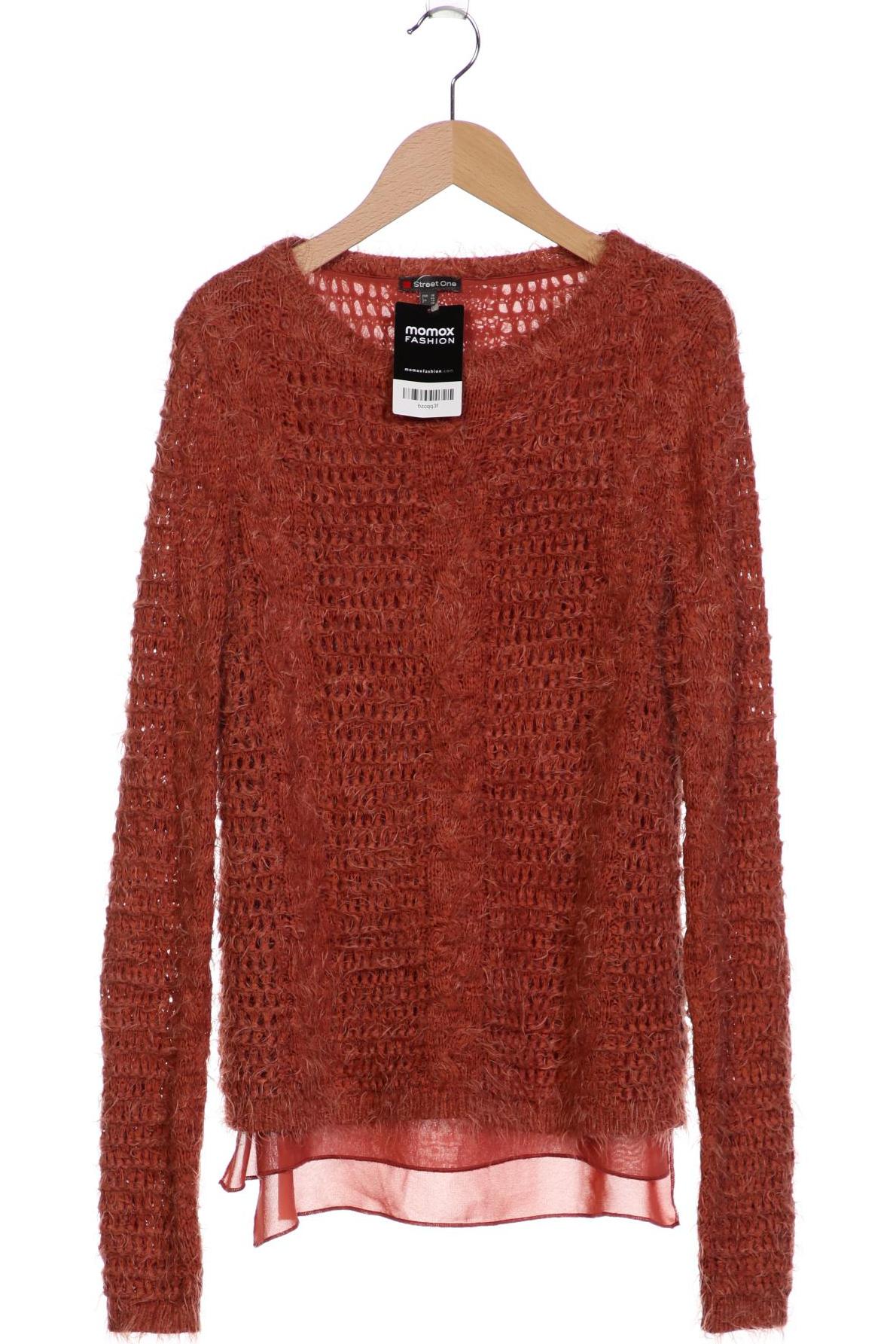 

Street One Damen Pullover, orange, Gr. 36