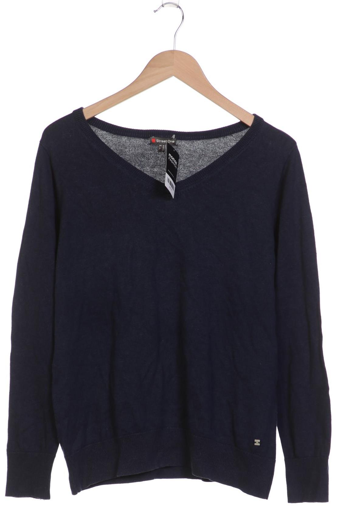 

Street One Damen Pullover, marineblau, Gr. 42