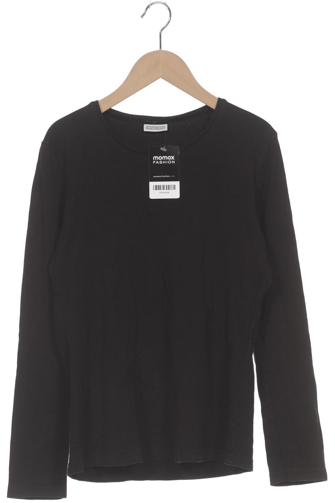 

Street One Damen Langarmshirt, schwarz, Gr. 42