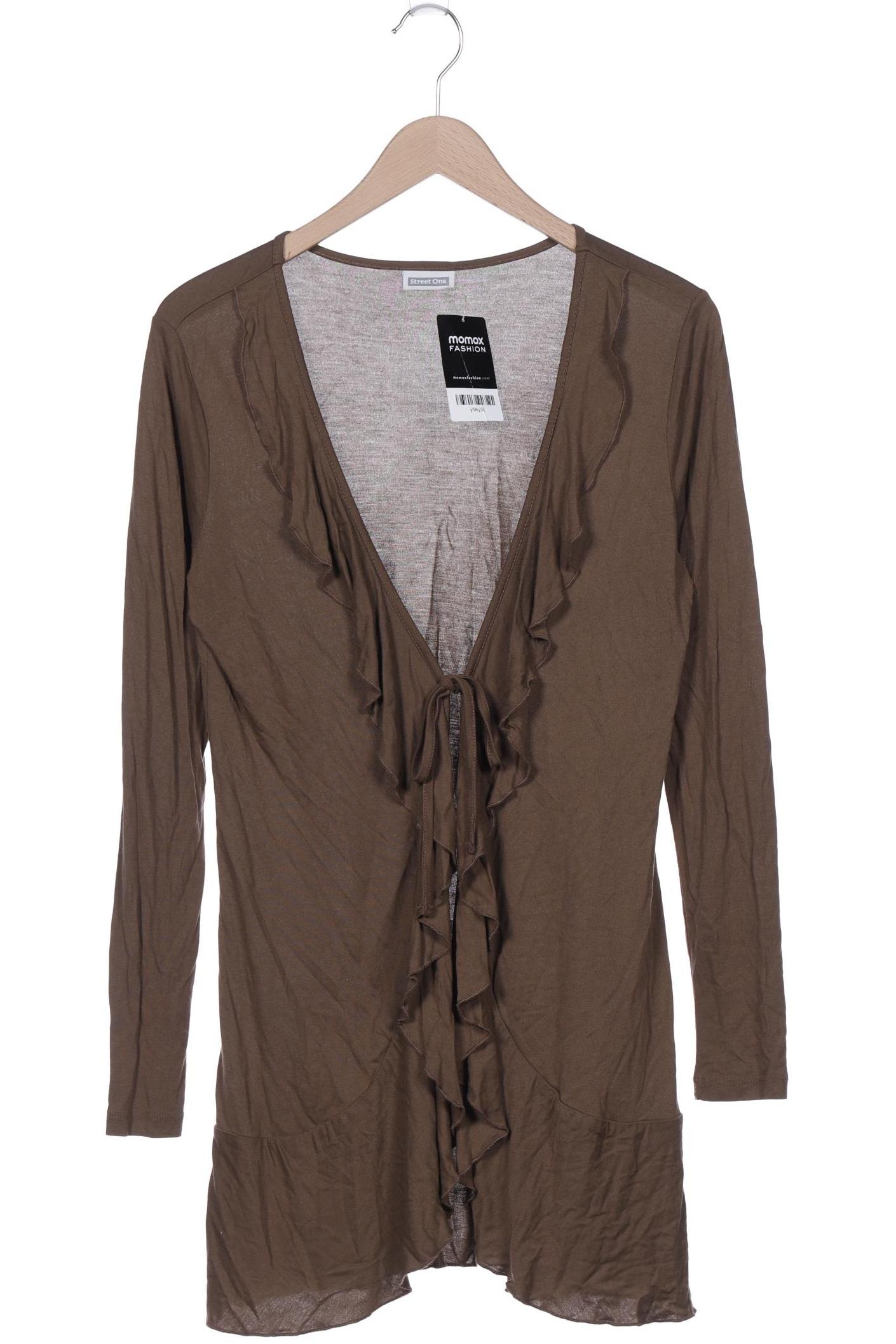 

Street One Damen Strickjacke, braun, Gr. 40