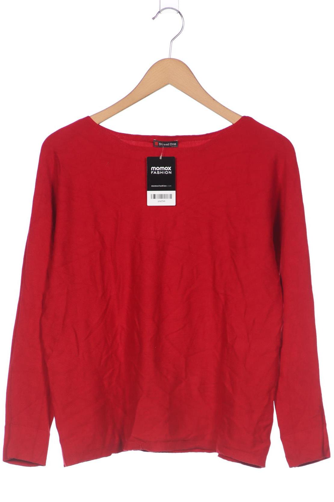 

Street One Damen Pullover, rot, Gr. 38