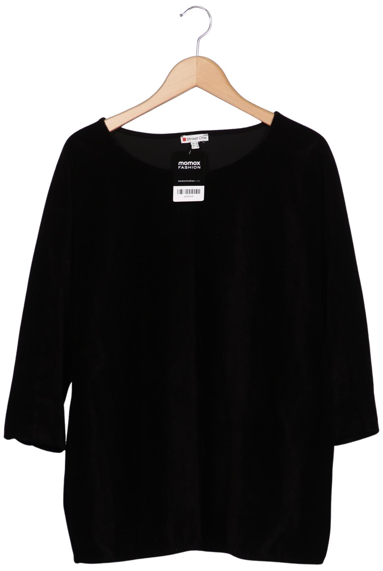 

Street One Damen Langarmshirt, schwarz, Gr. 46