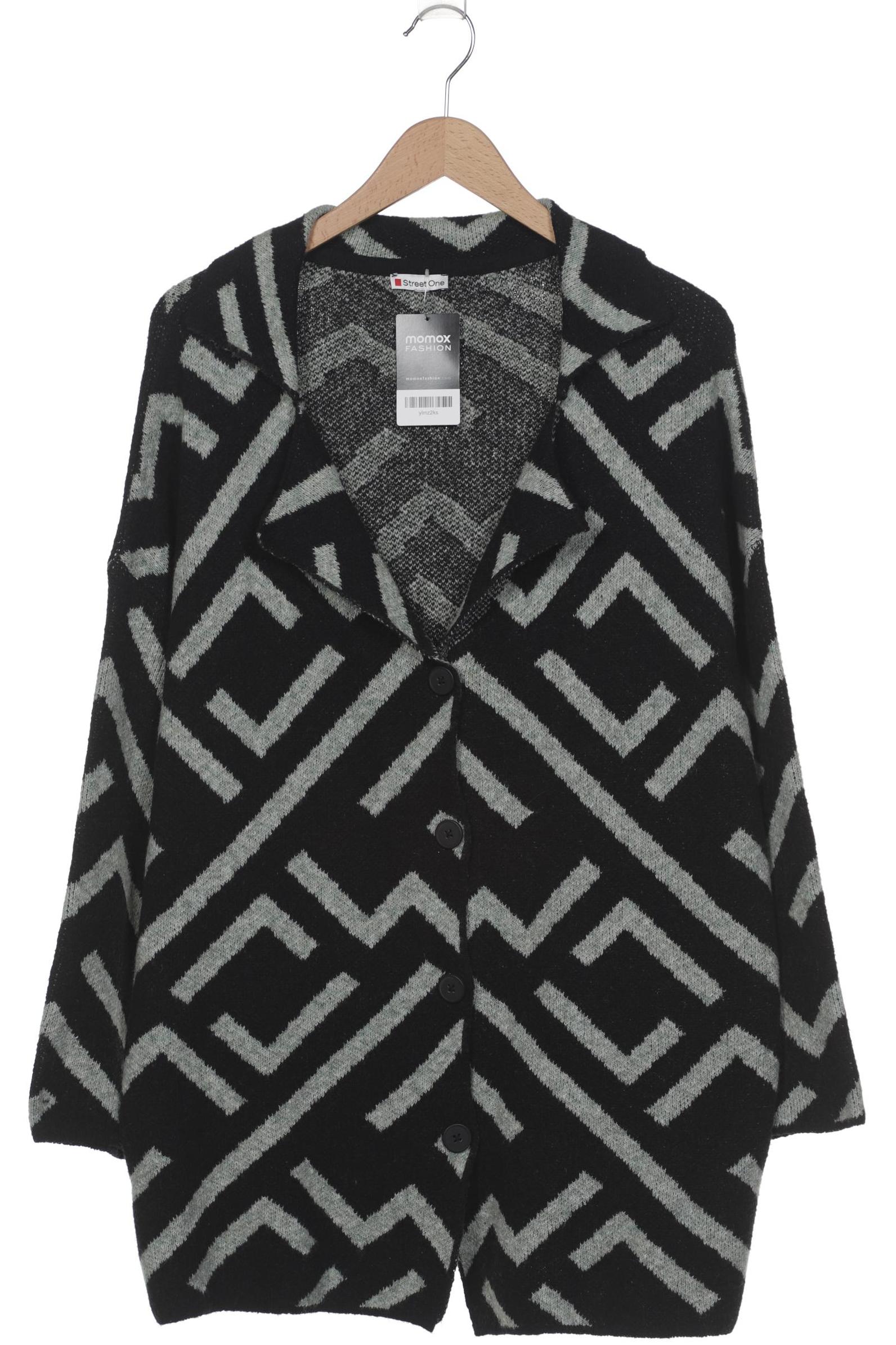 

Street One Damen Strickjacke, schwarz, Gr. 44