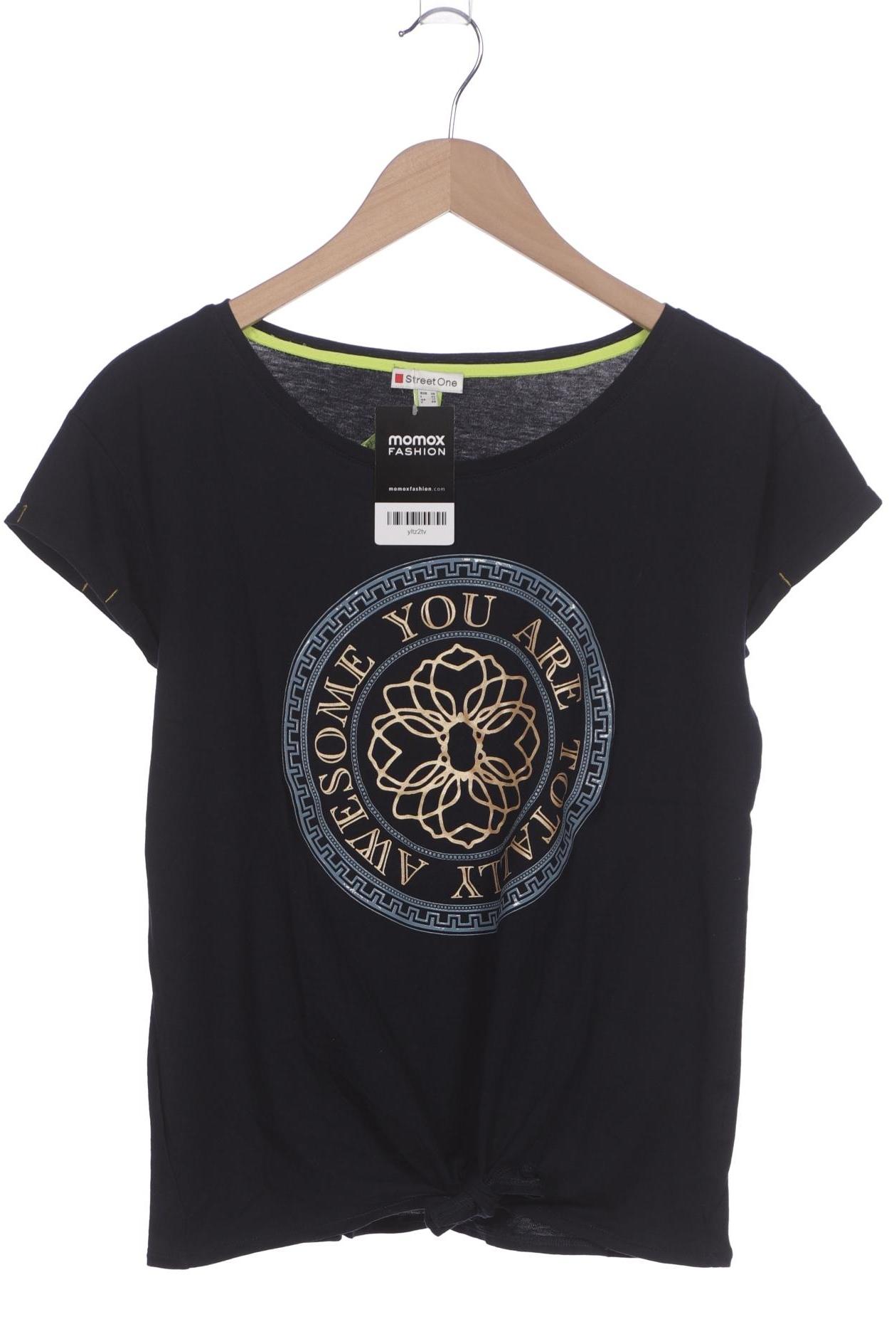 

Street One Damen T-Shirt, marineblau, Gr. 38