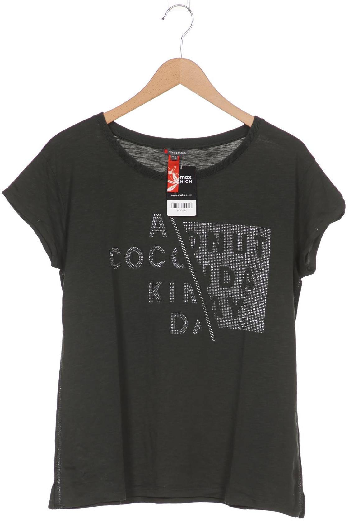 

Street One Damen T-Shirt, grün, Gr. 42