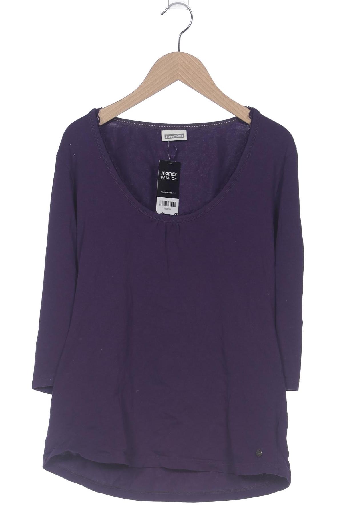 

Street One Damen T-Shirt, flieder, Gr. 42