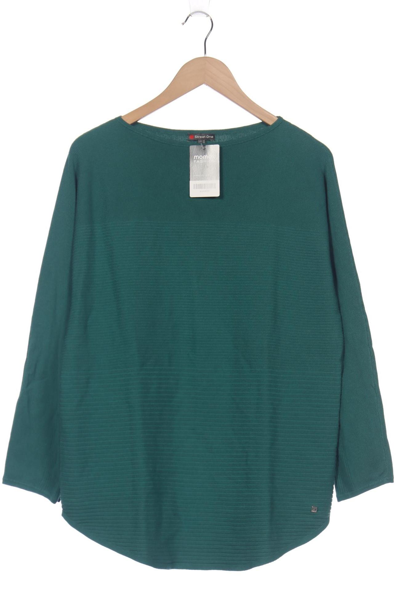 

Street One Damen Pullover, grün, Gr. 44