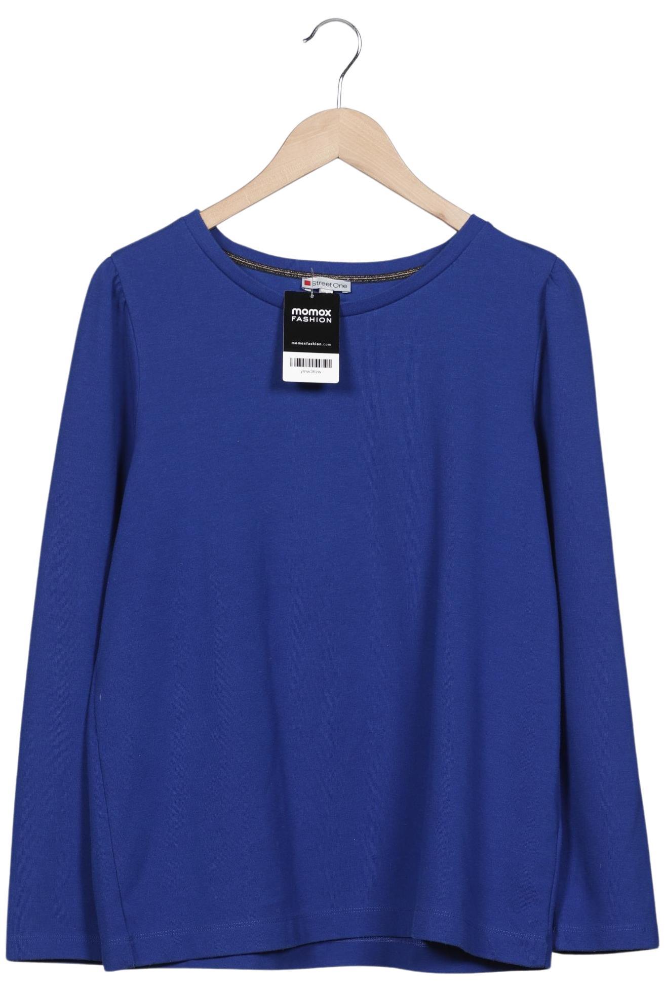 

Street One Damen Sweatshirt, blau, Gr. 42