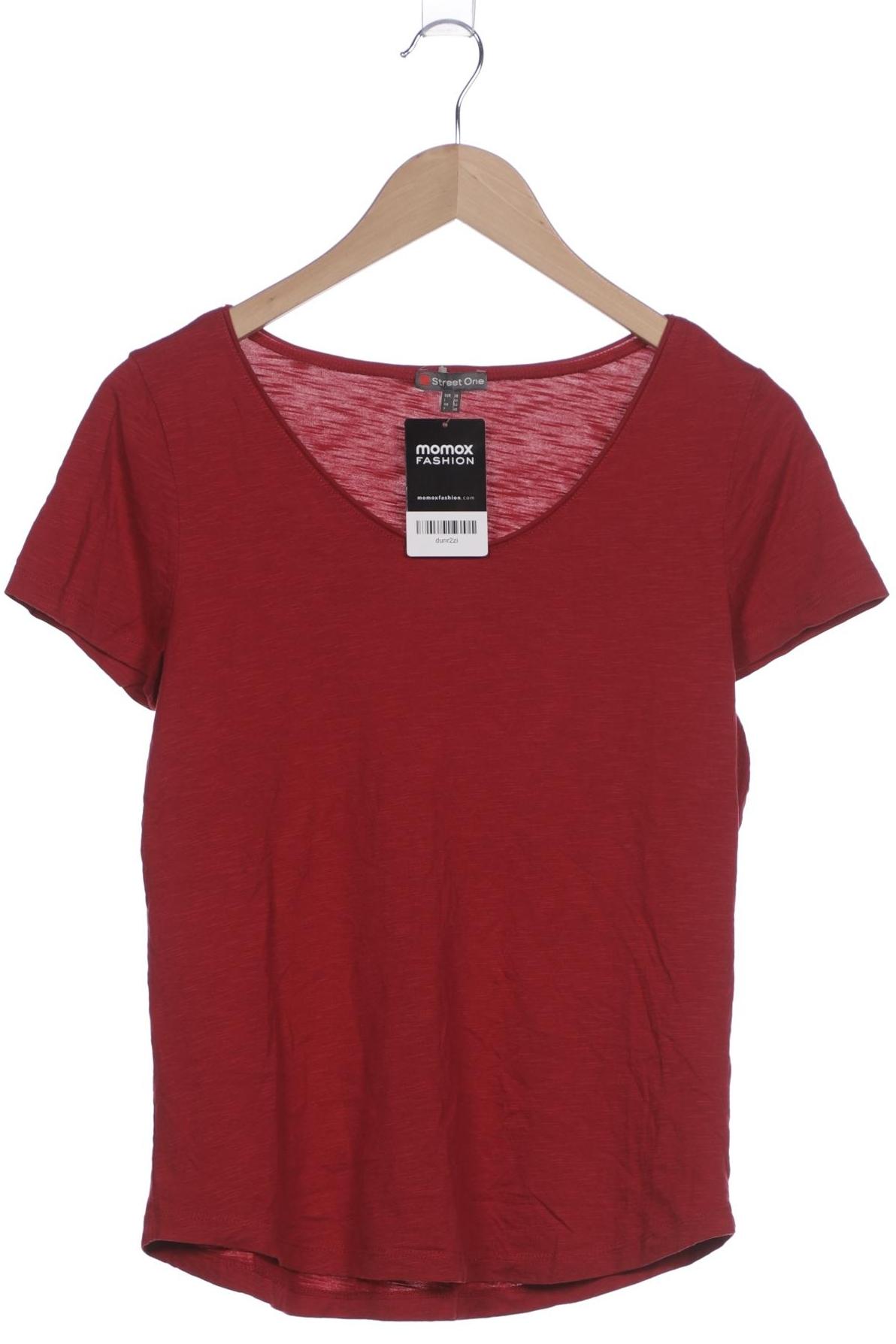 

Street One Damen T-Shirt, rot, Gr. 38