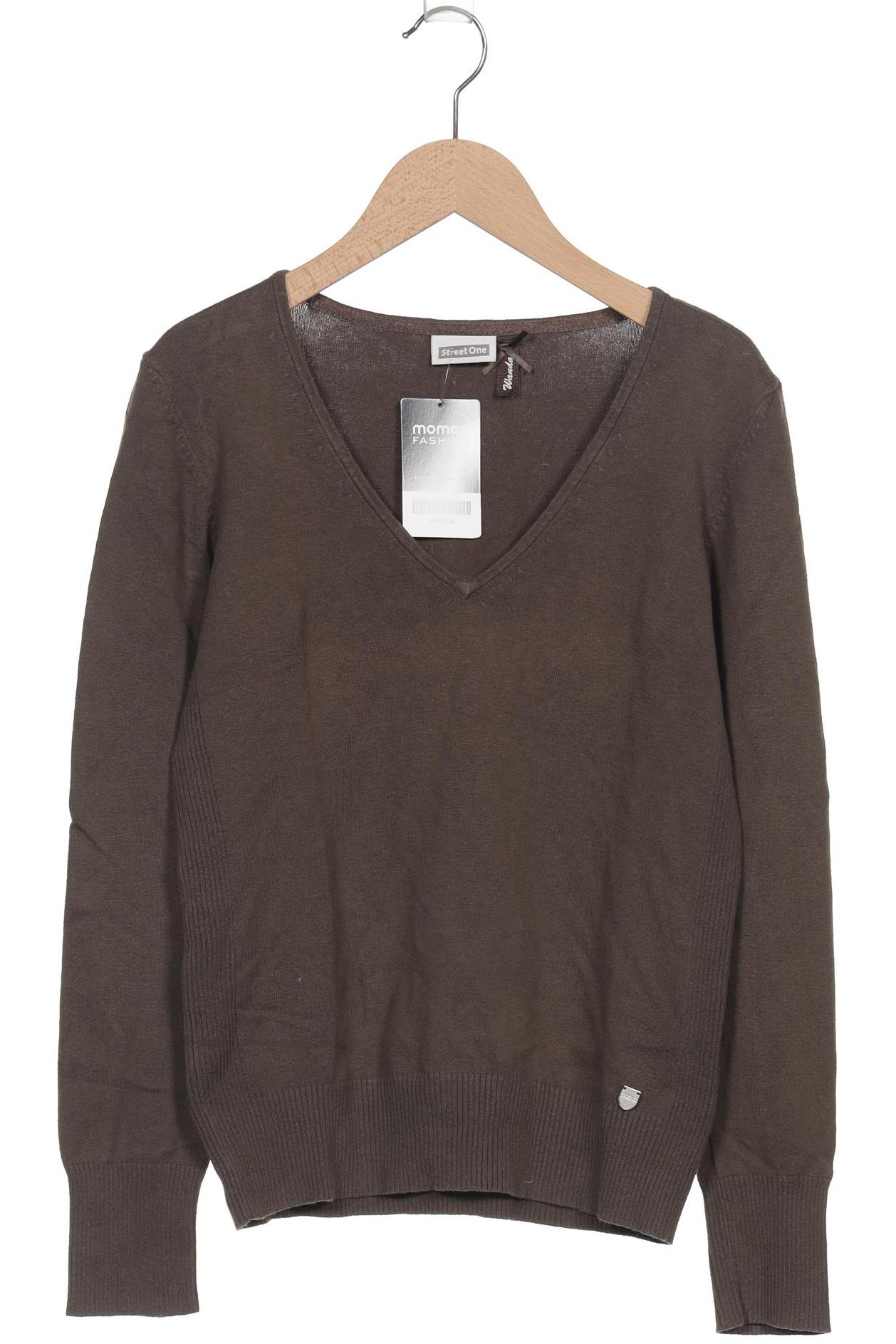 

Street One Damen Pullover, braun, Gr. 38