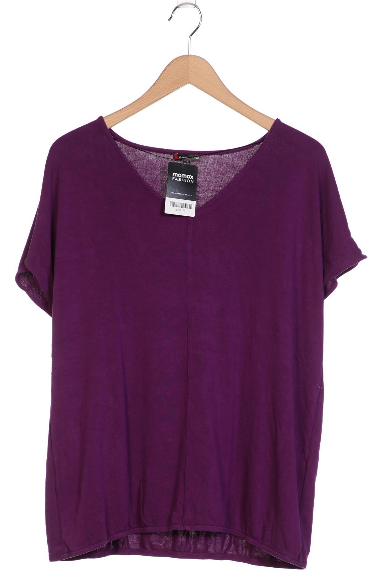 

Street One Damen T-Shirt, flieder, Gr. 46