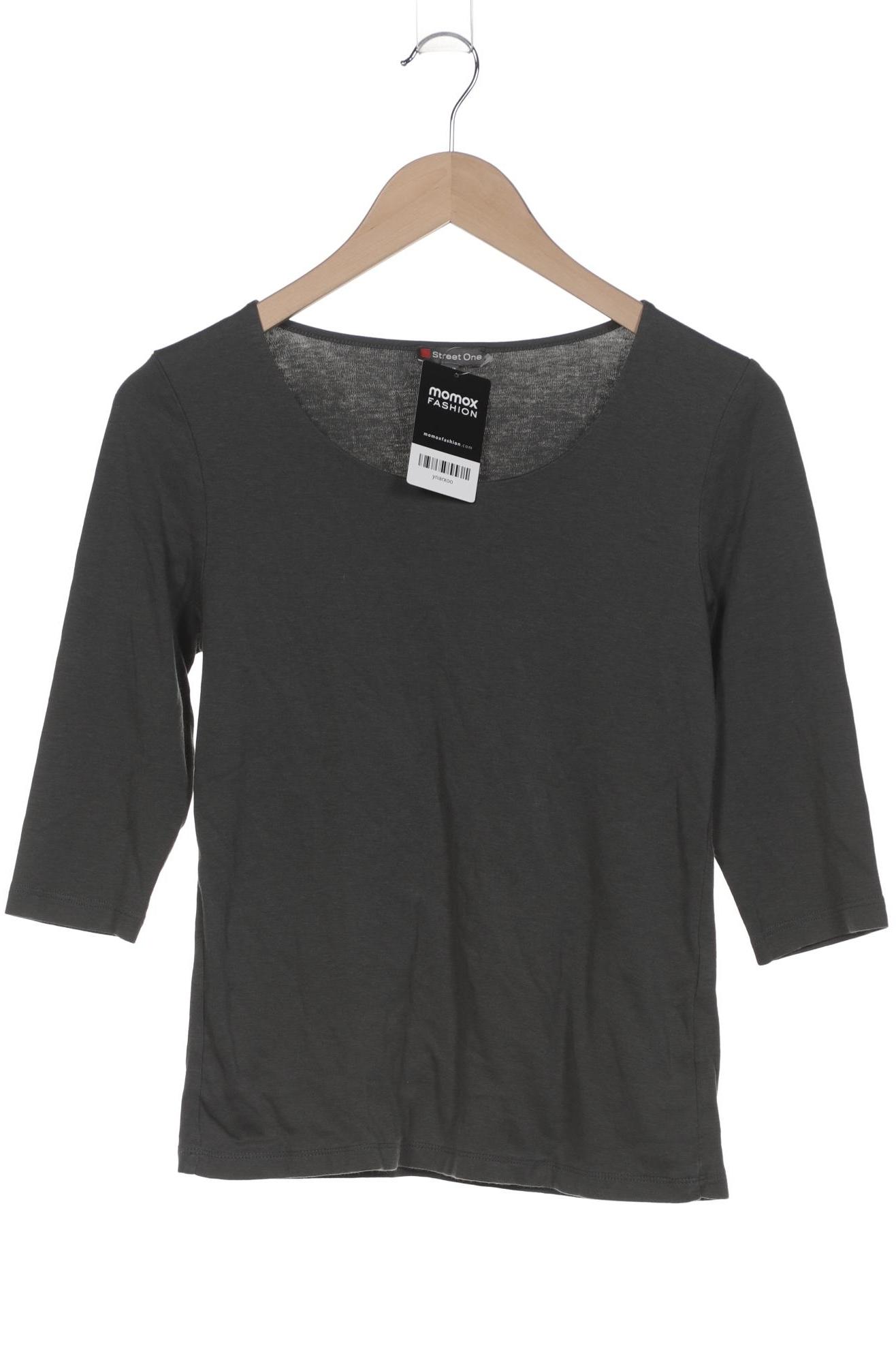 

Street One Damen Langarmshirt, grün, Gr. 38