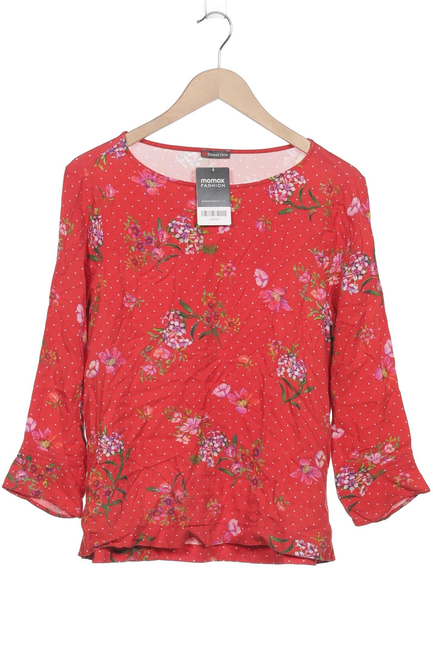 

Street One Damen Langarmshirt, rot, Gr. 44