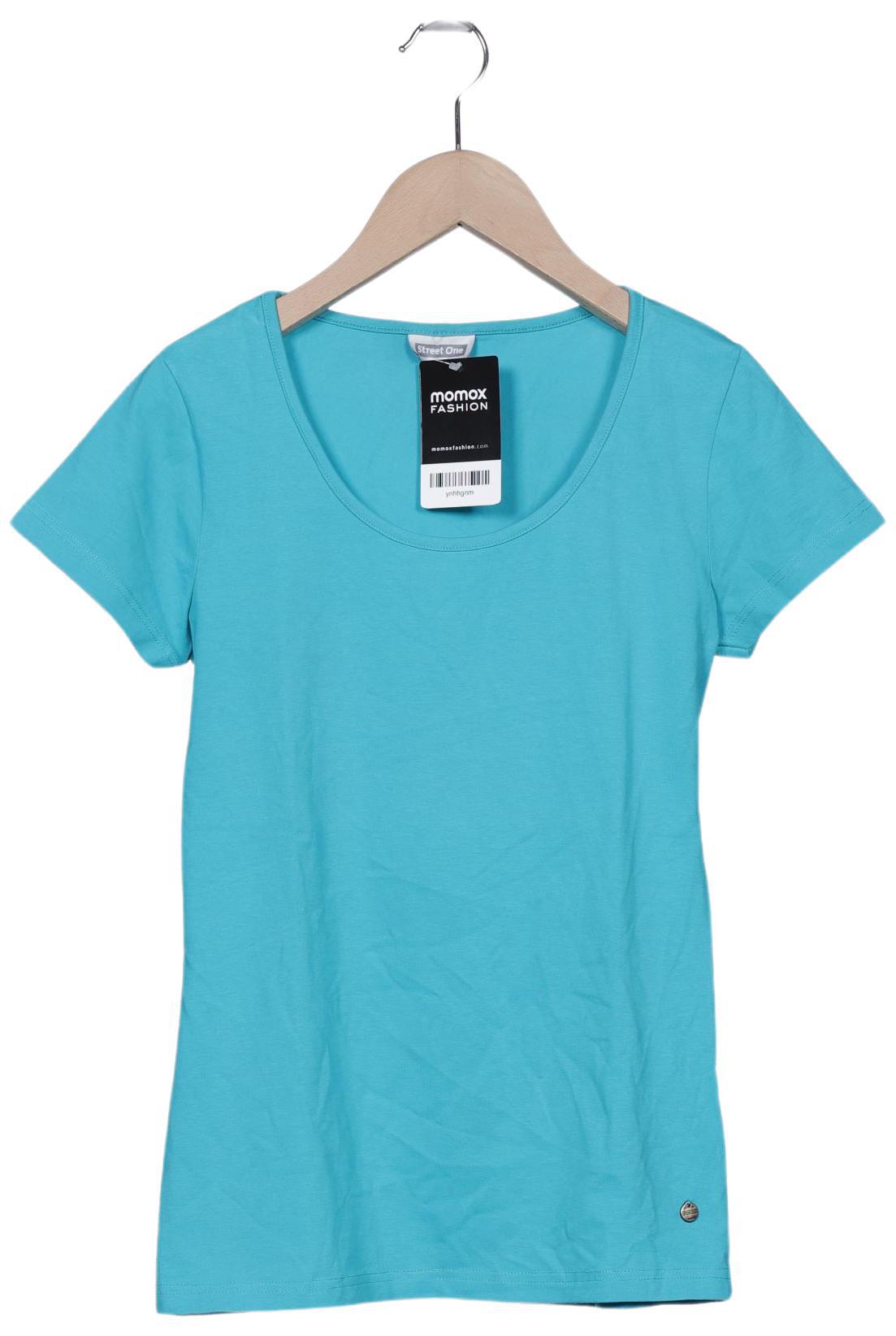

Street One Damen T-Shirt, hellblau, Gr. 36