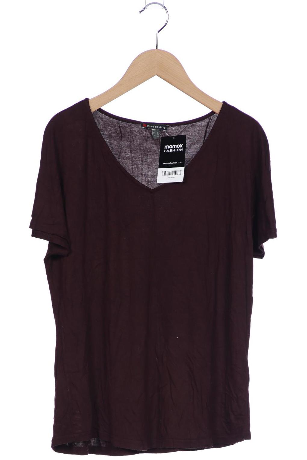 

Street One Damen T-Shirt, bordeaux, Gr. 38