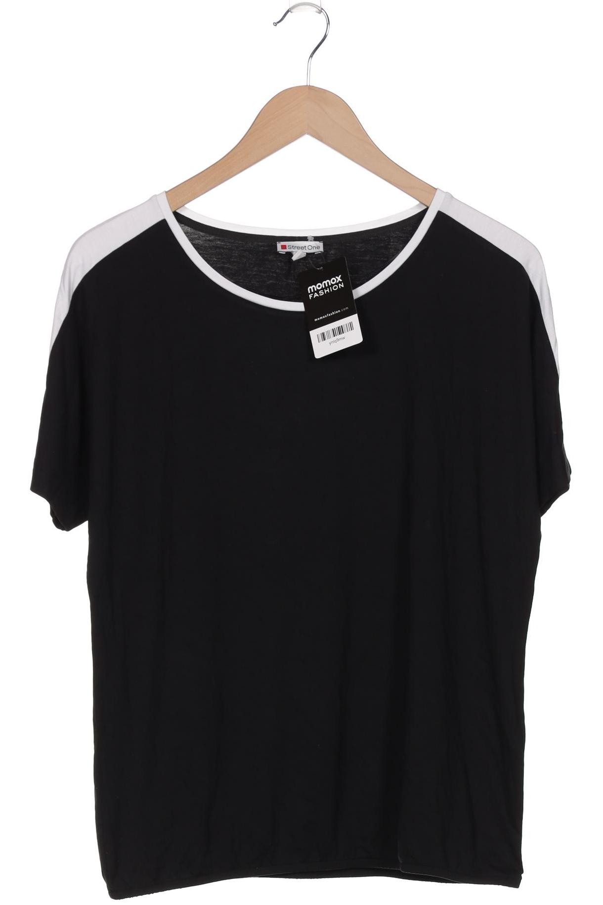 

Street One Damen T-Shirt, schwarz, Gr. 38