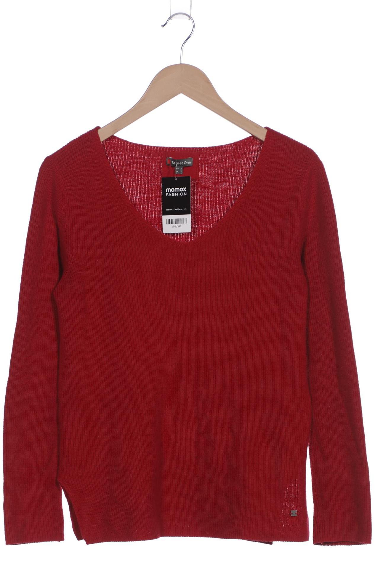 

Street One Damen Pullover, rot, Gr. 36