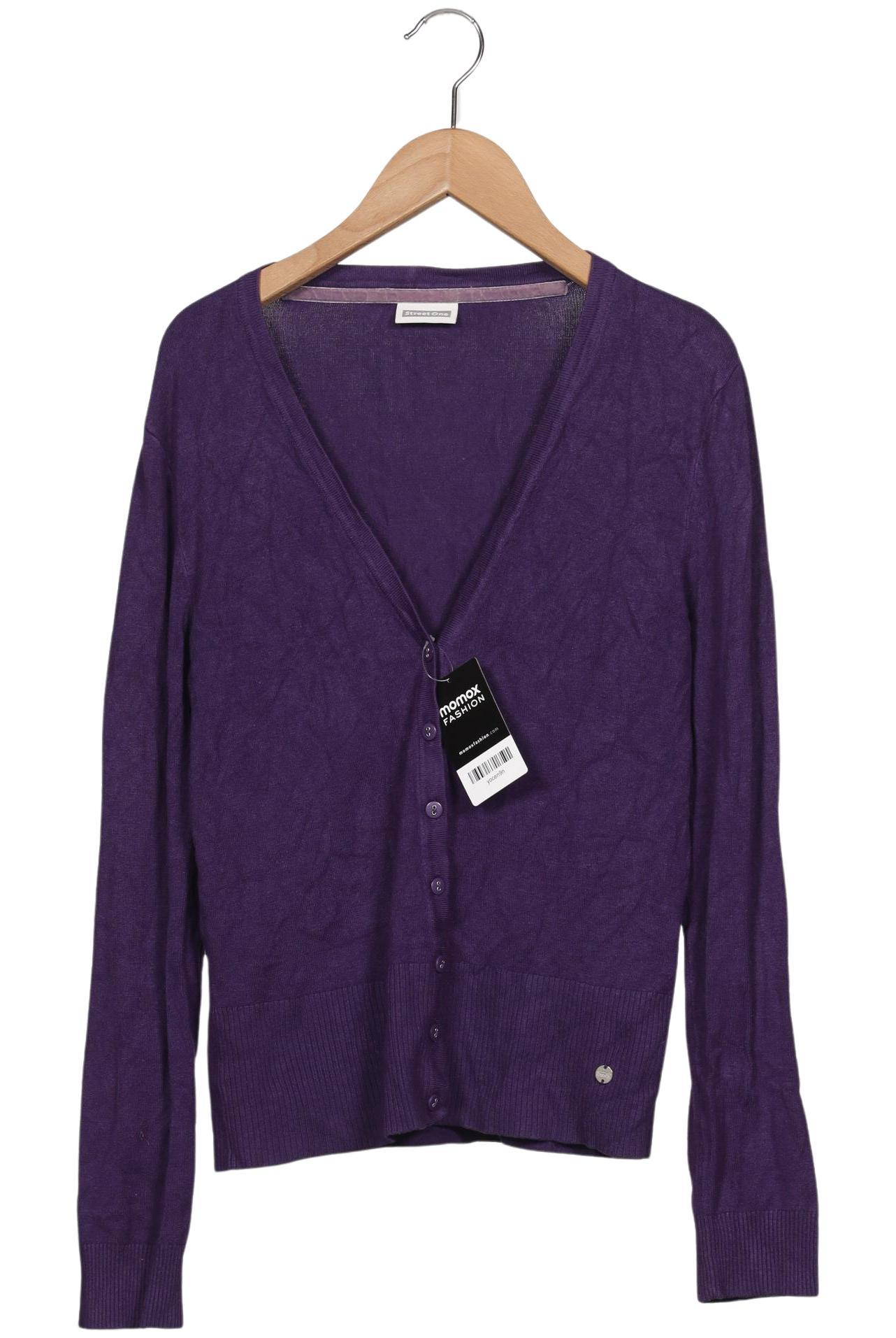 

Street One Damen Strickjacke, flieder, Gr. 40